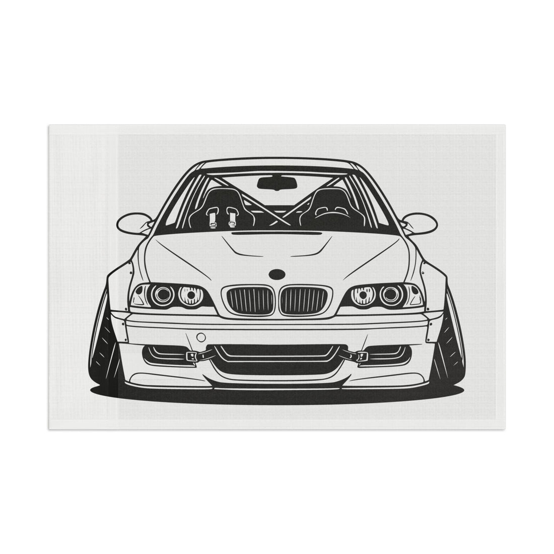 BMW E46 M3 (2000-06) Garage Flag