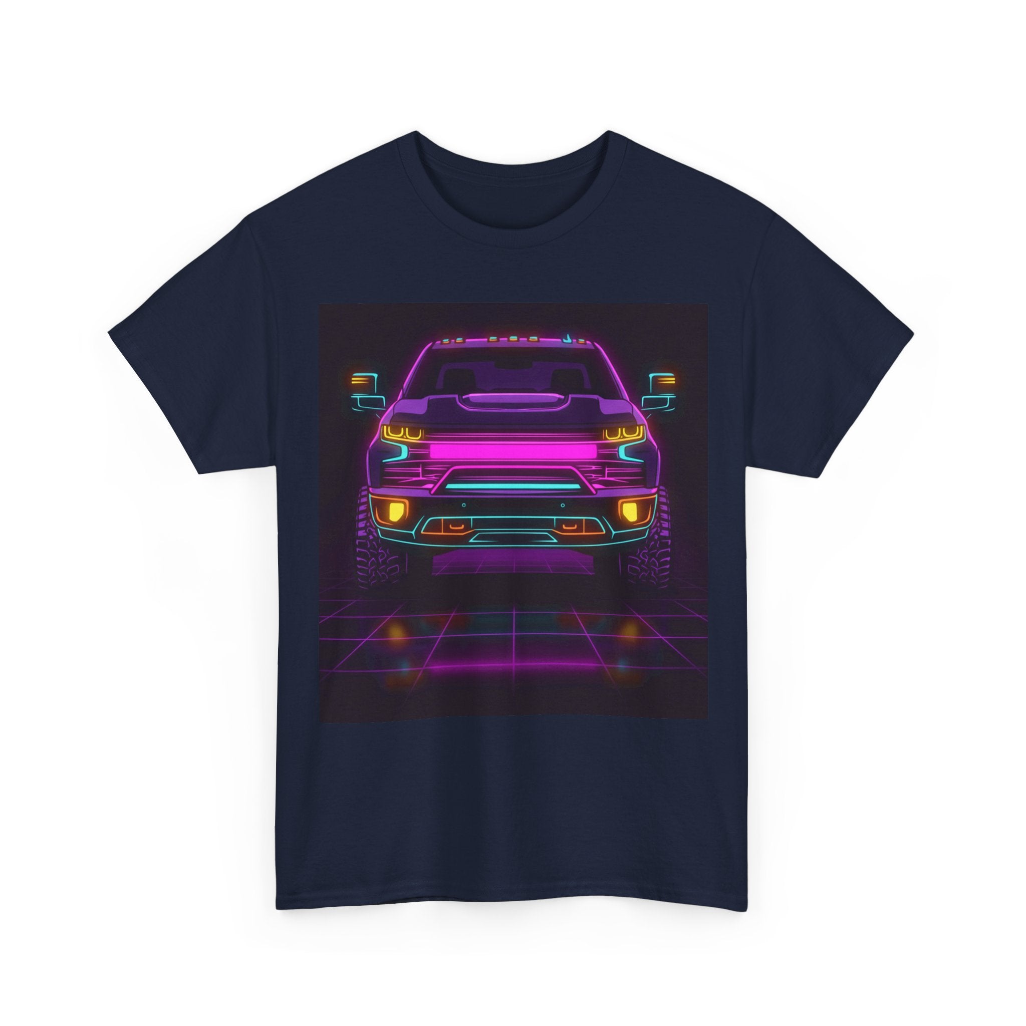 Chevy Silverado Trail Boss (2019+) Neon Synthwave Unisex Tee