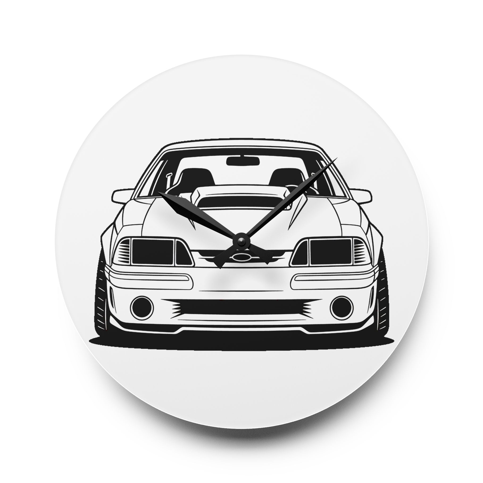 Ford Mustang Fox Body GT Wall Clock