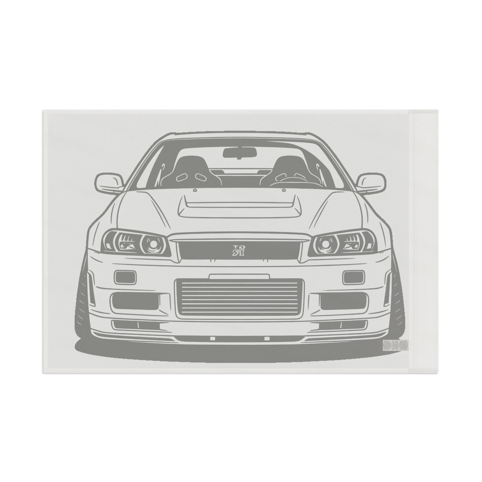 Nissan GT-R Garage Flag