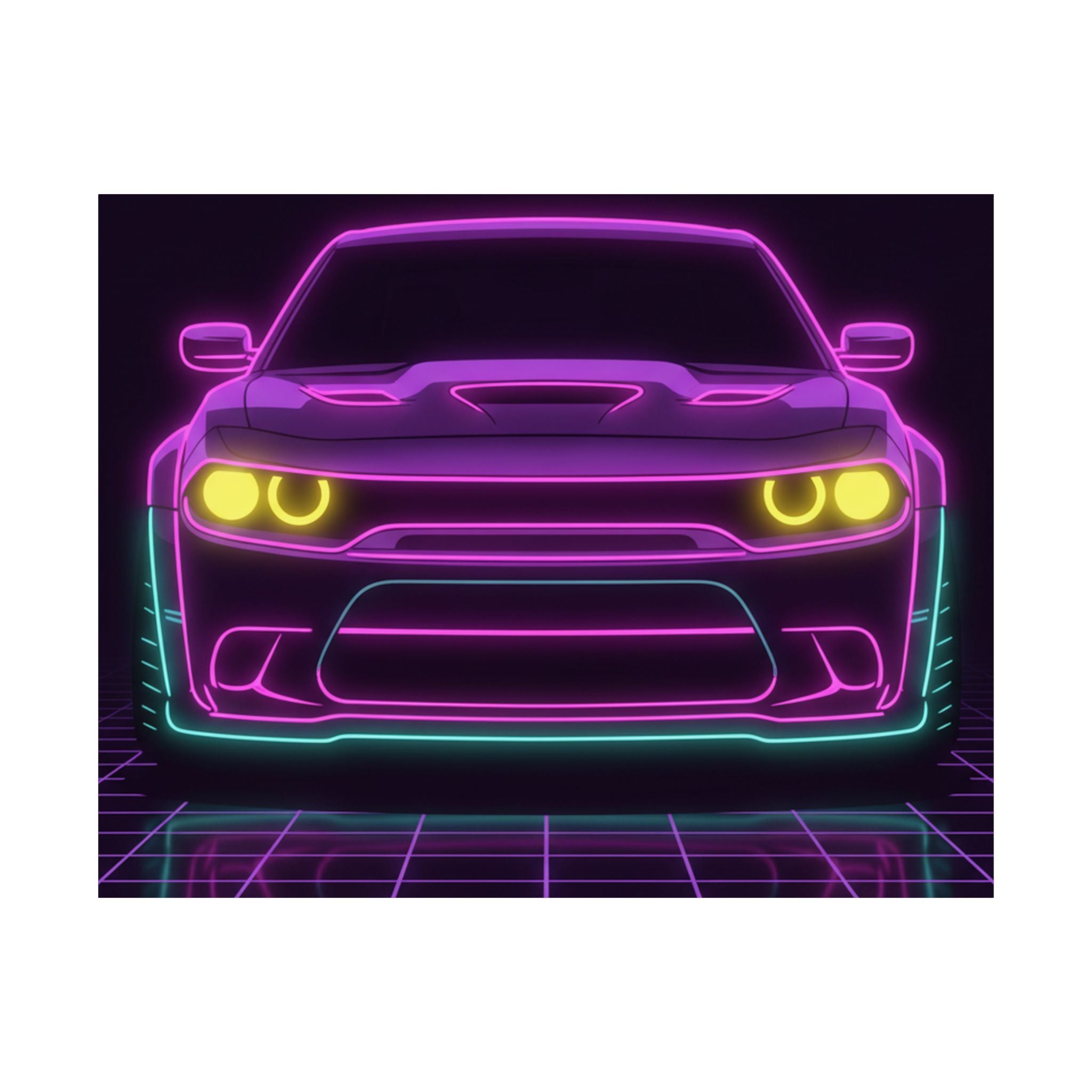 Dodge Challenger SRT Hellcat Poster