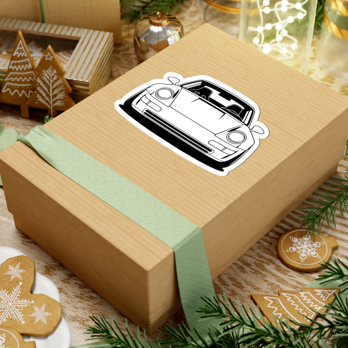 Porsche 964 Singer Sticker