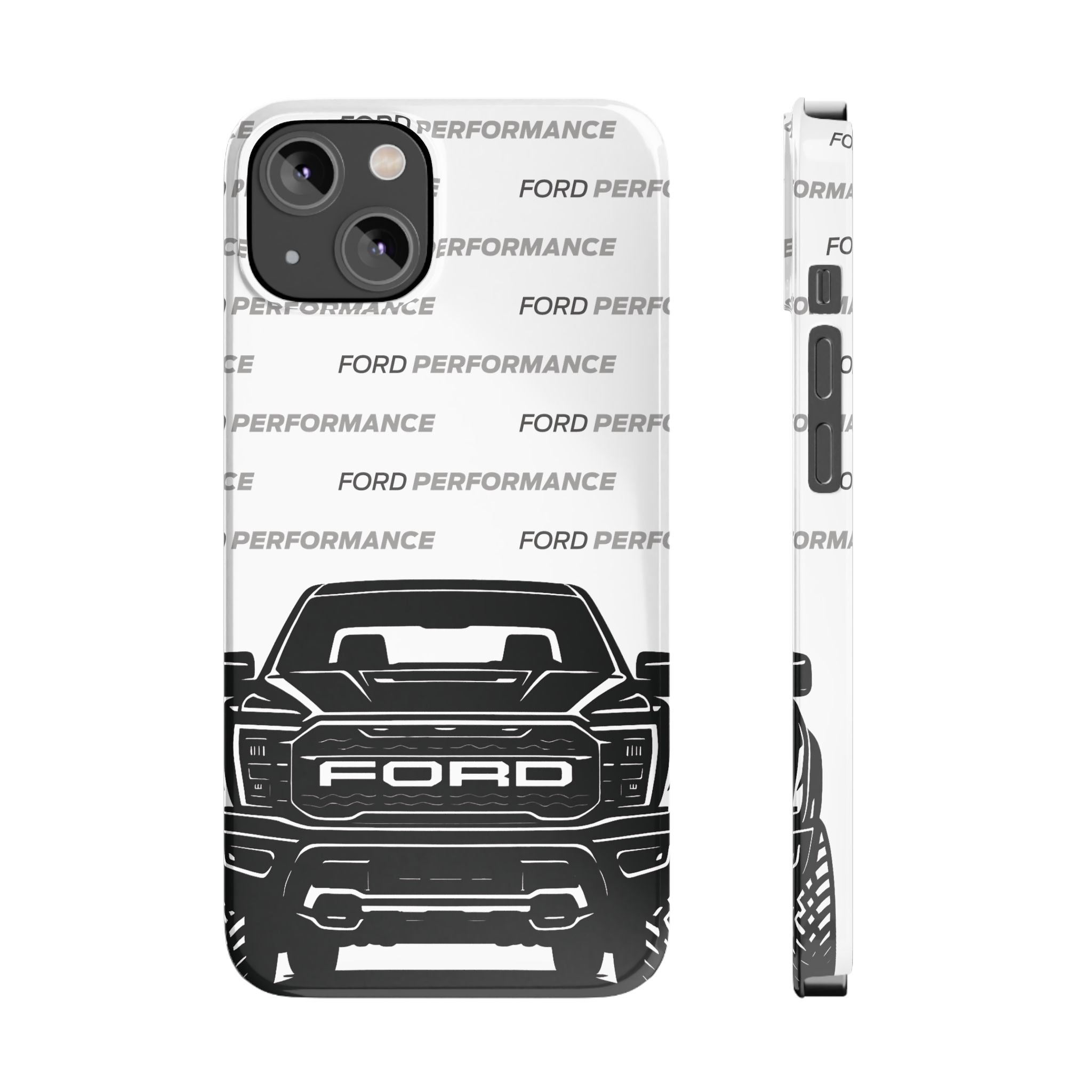 Ford Raptor (Gen 3) Slim Phone Case Greyscale