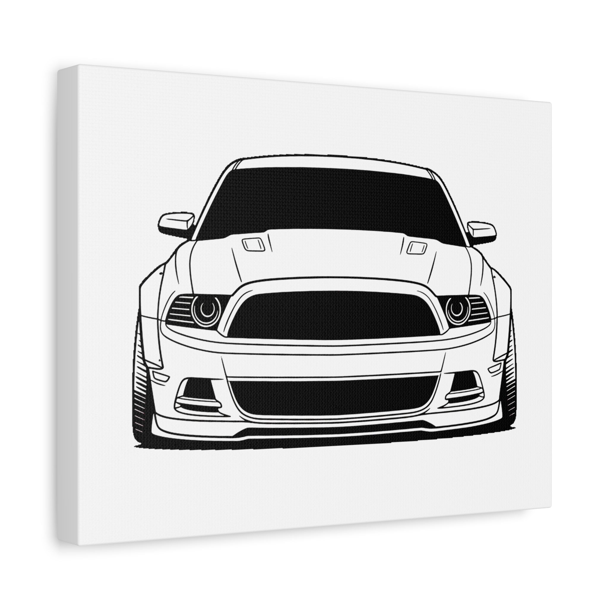 Ford Mustang GT (S197) Canvas Wall Art