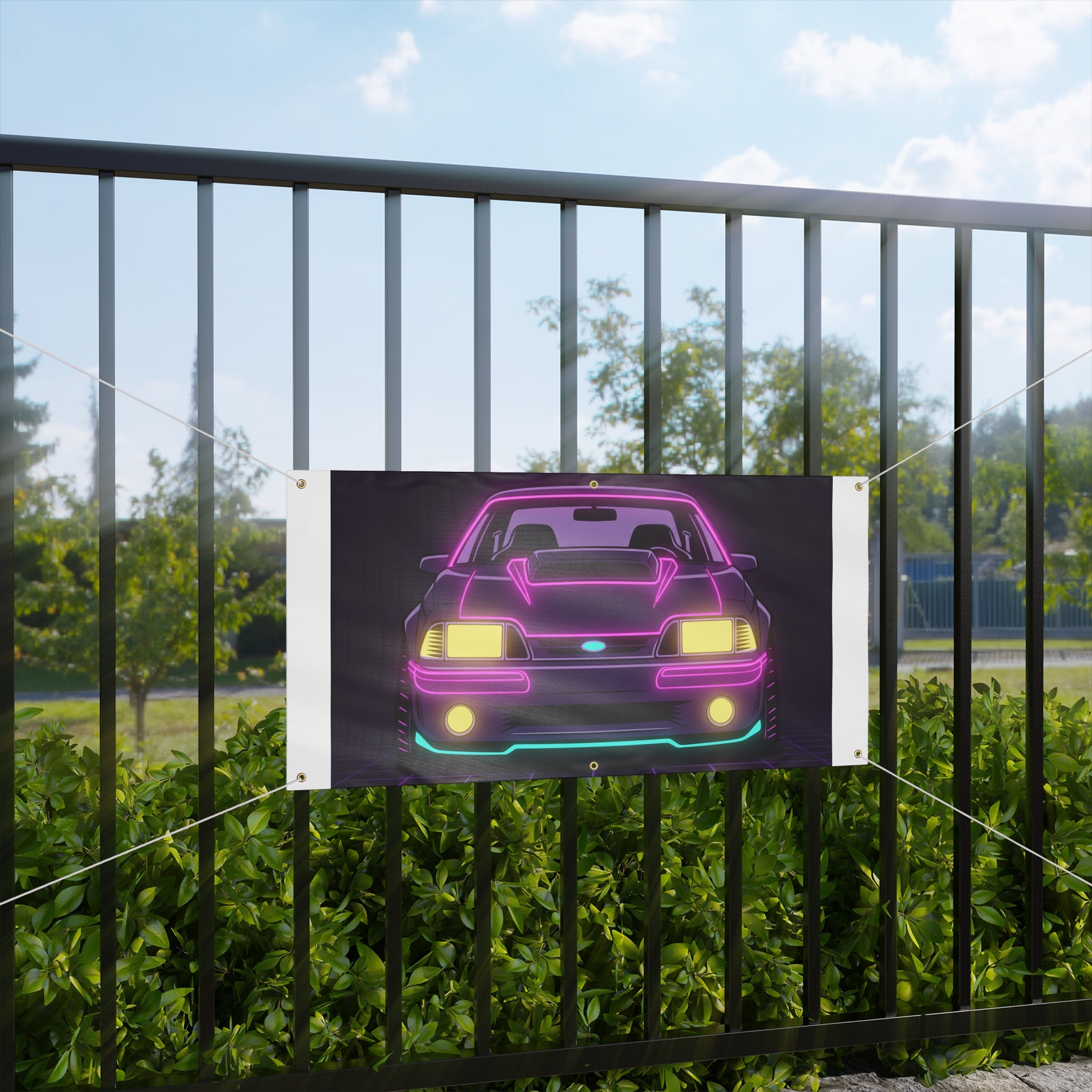 Ford Mustang Fox Body GT Banner