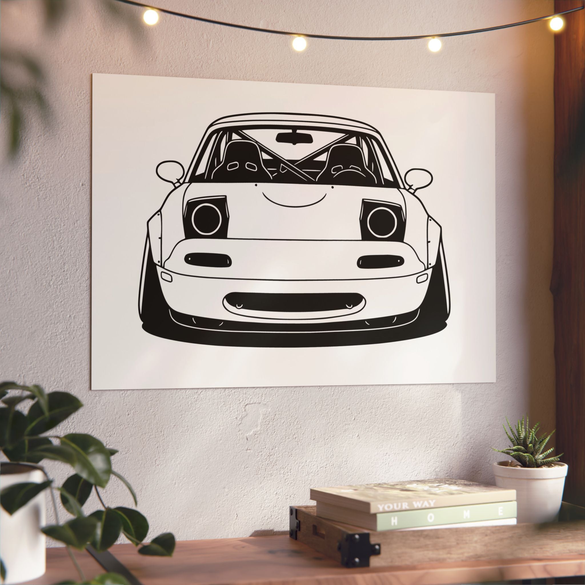 Mazda Miata NA (1989-97) Metal Wall Sign