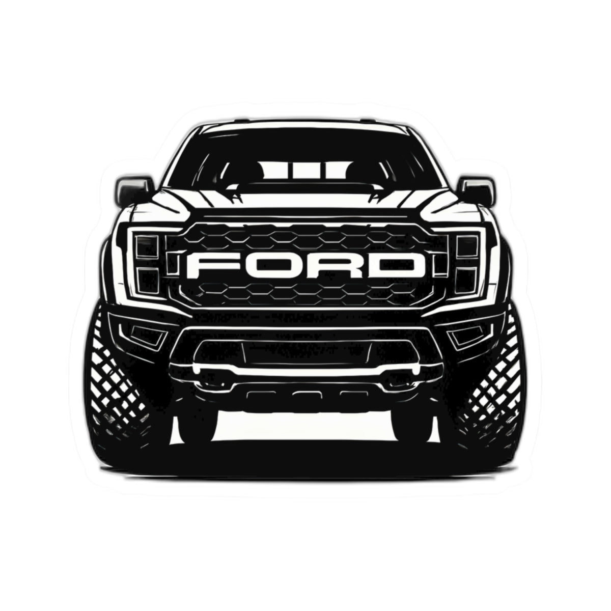 Ford F150 Gen 3 Raptor Sticker