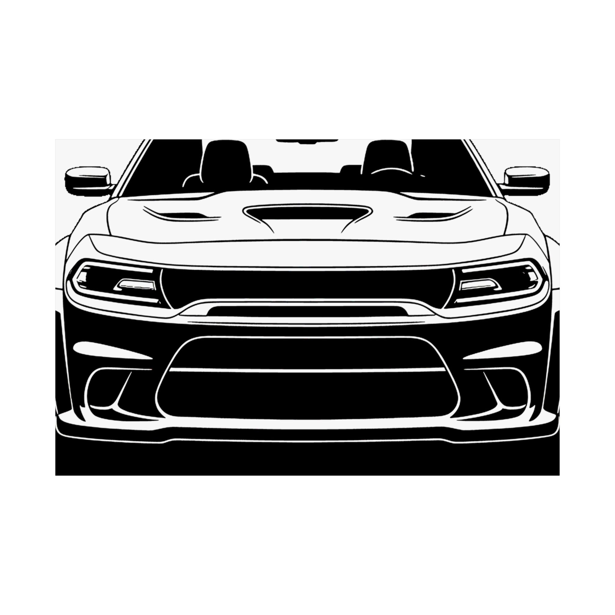 Dodge Challenger SRT Hellcat Poster