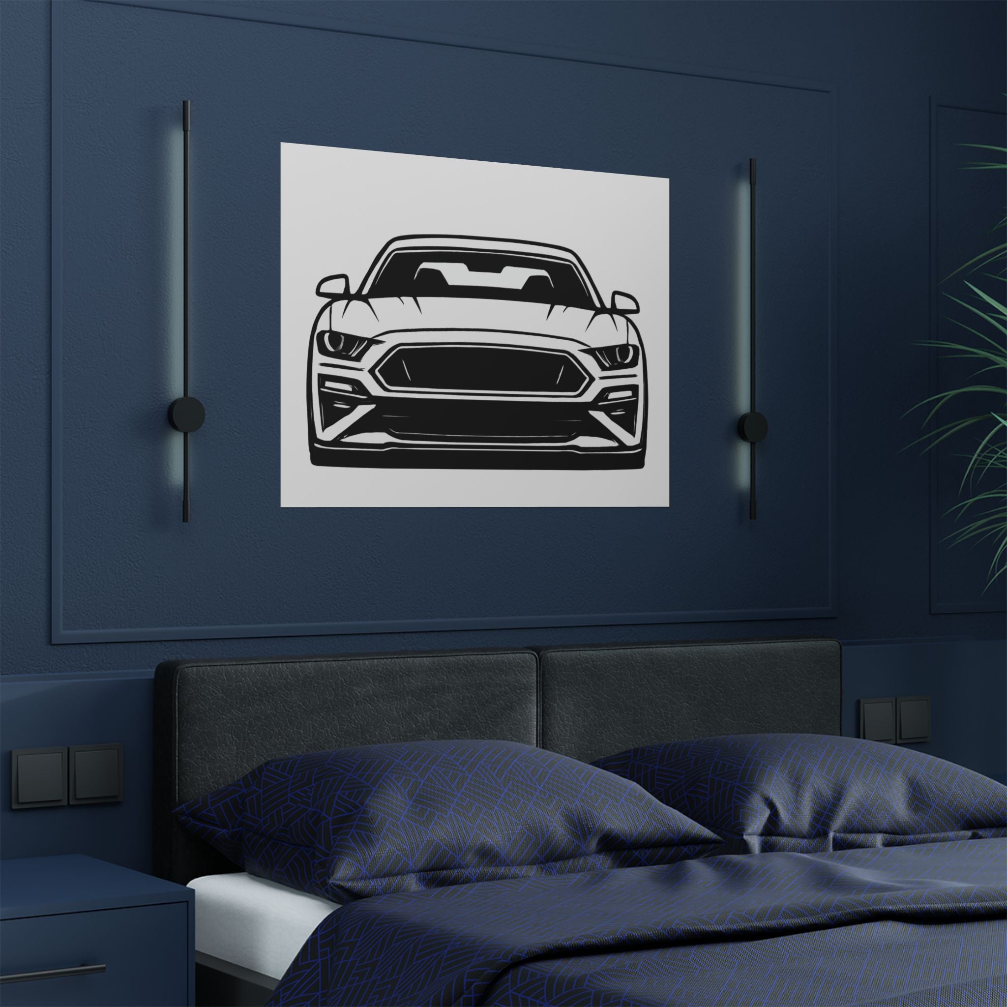 Ford Mustang GT500 Poster