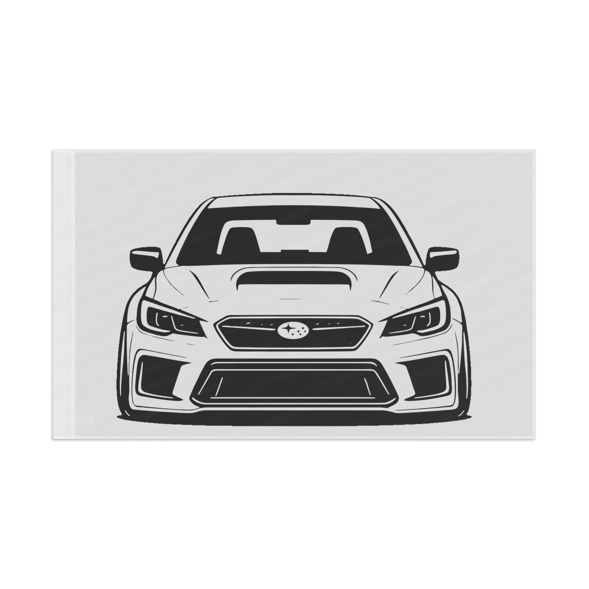 Subaru WRX STI Garage Flag