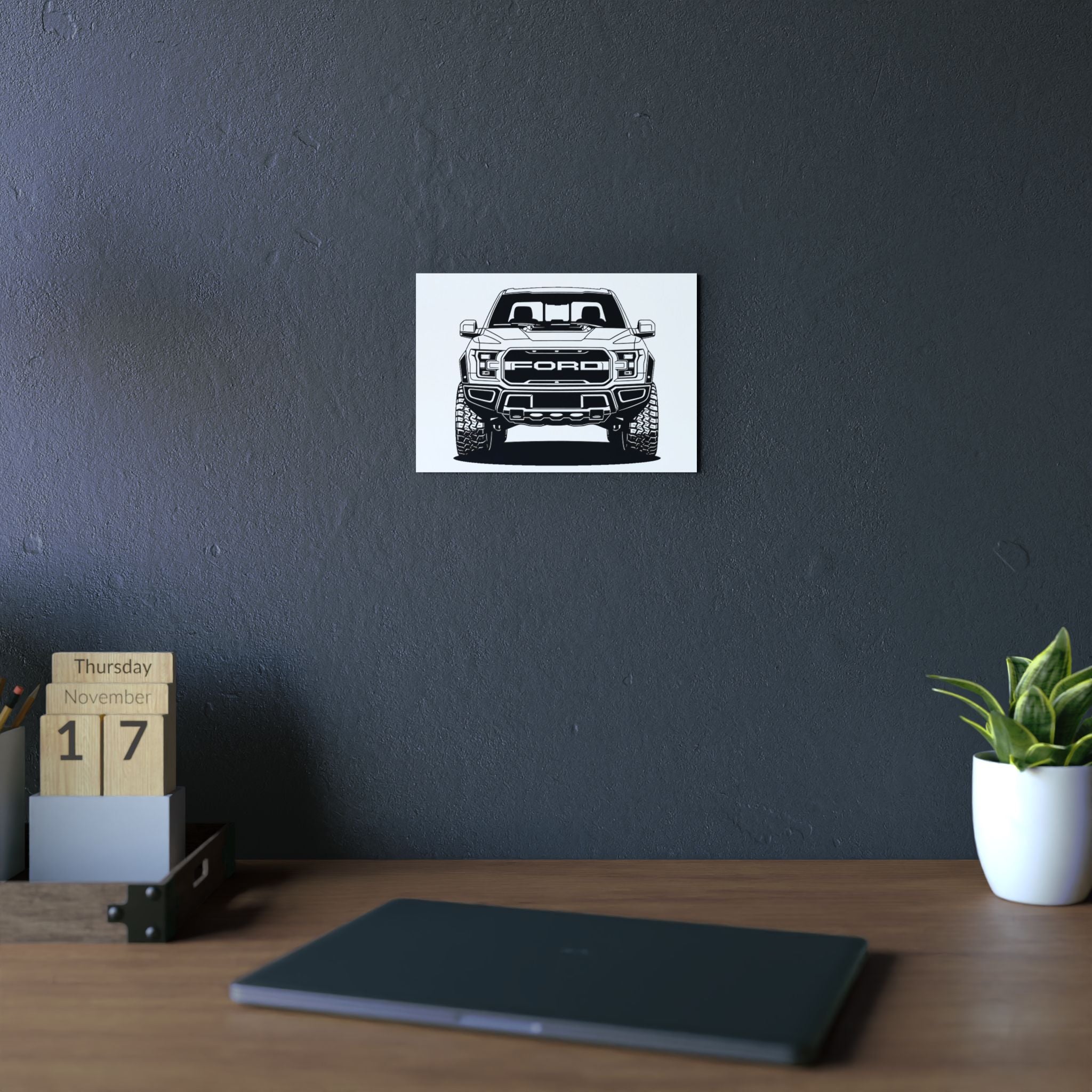 Ford F-150 Raptor Gen 2 Metal Wall Sign