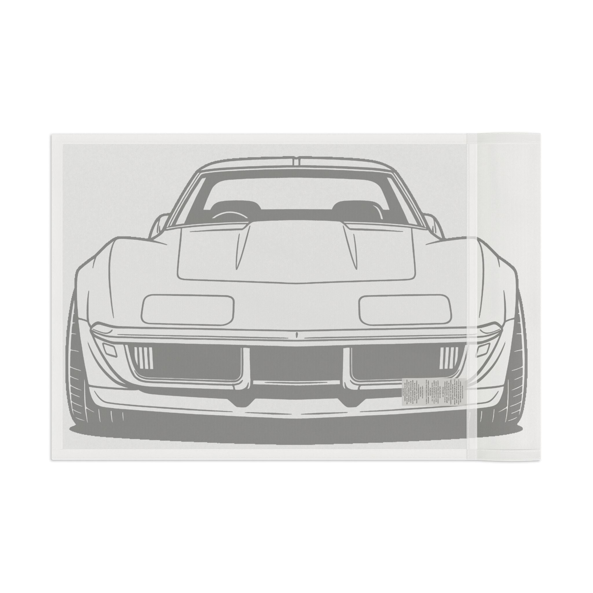 1969 Corvette Stingray C3 Garage Flag