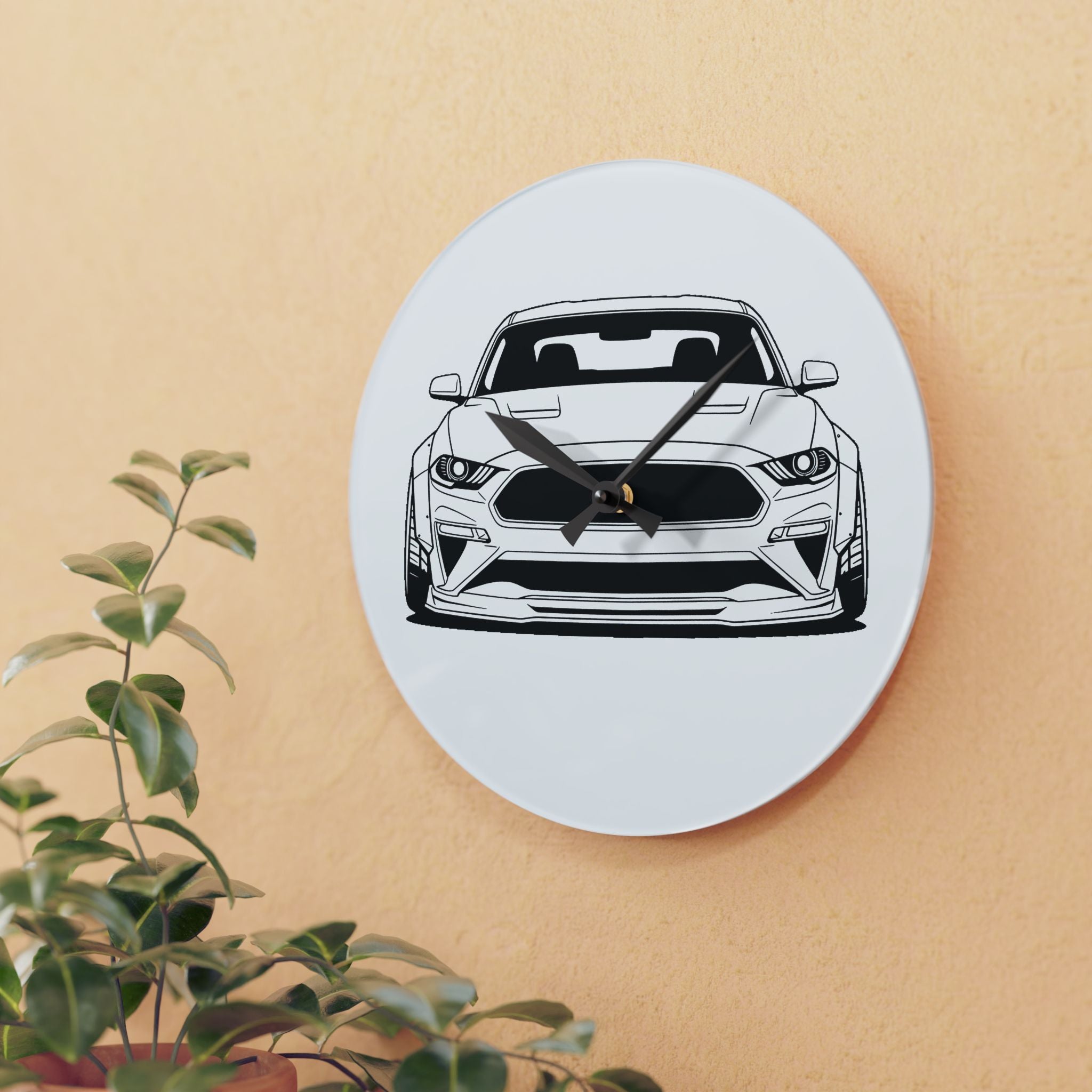 Ford Mustang GT (S650) Wall Clock