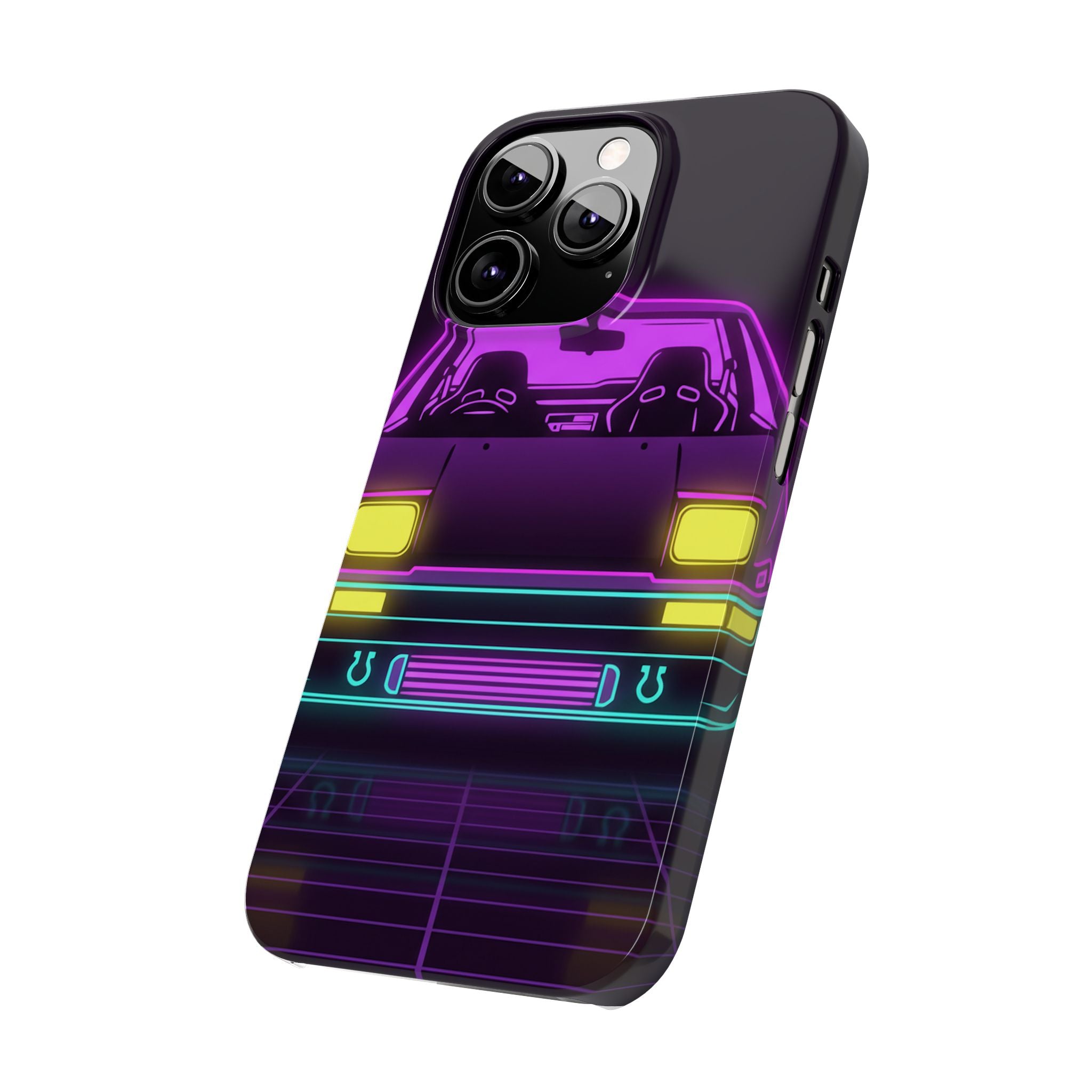 Toyota AE86 (1983-87) Neon Synthwave Phone Case