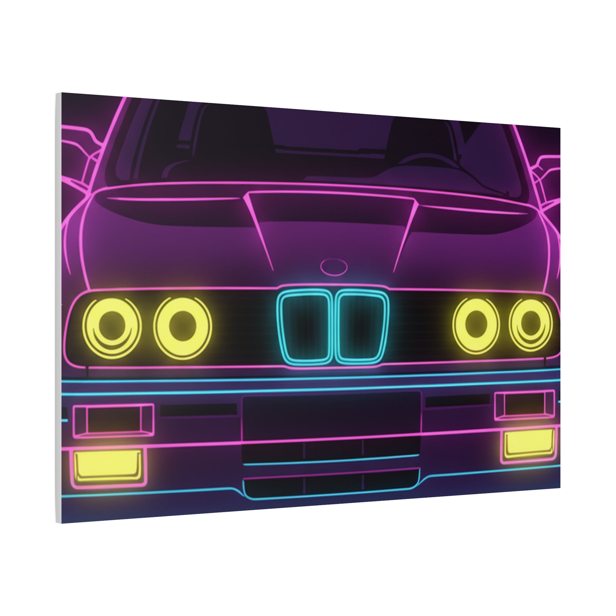 BMW E30 Canvas Wall Art