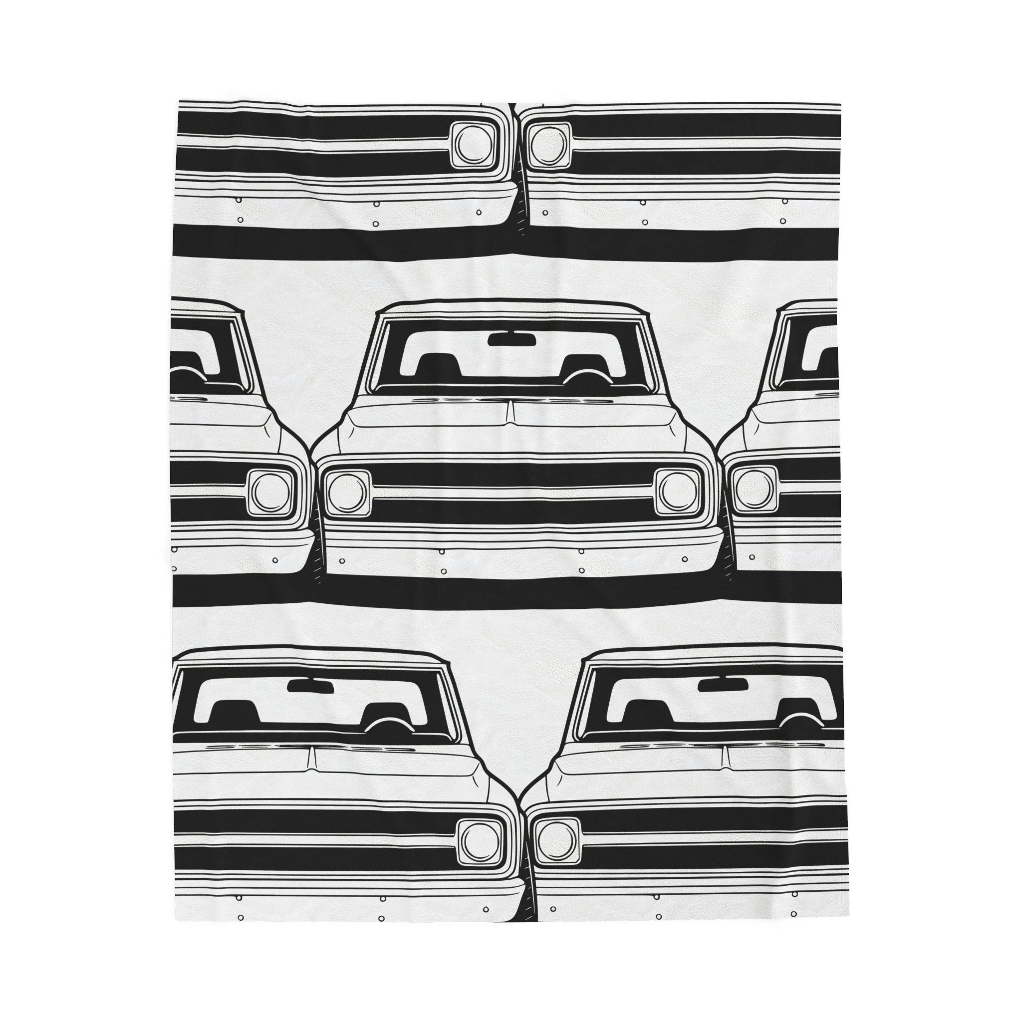 Chevy C10 Pickup (1967-72) Pro-Touring Velveteen Plush Blanket