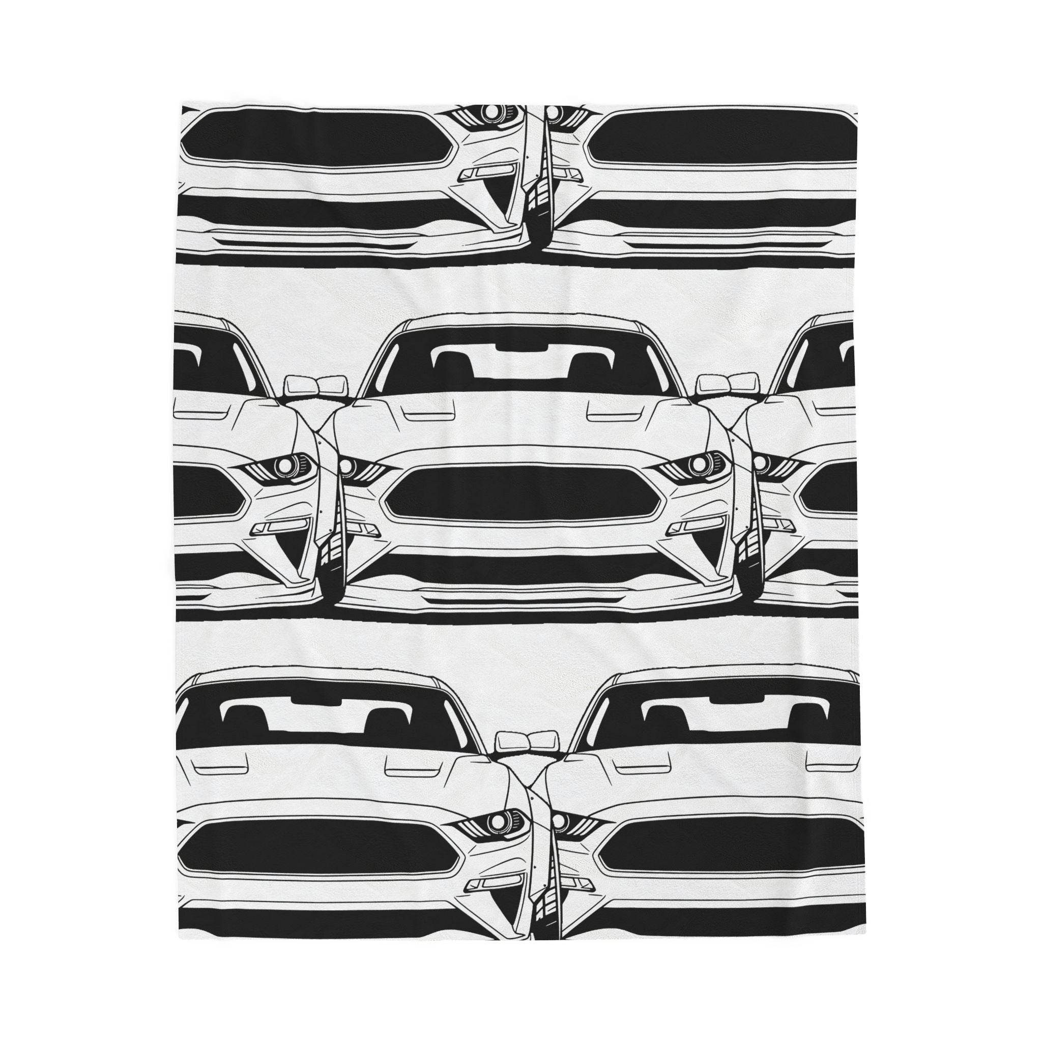 Ford Mustang GT (S650) Velveteen Plush Blanket