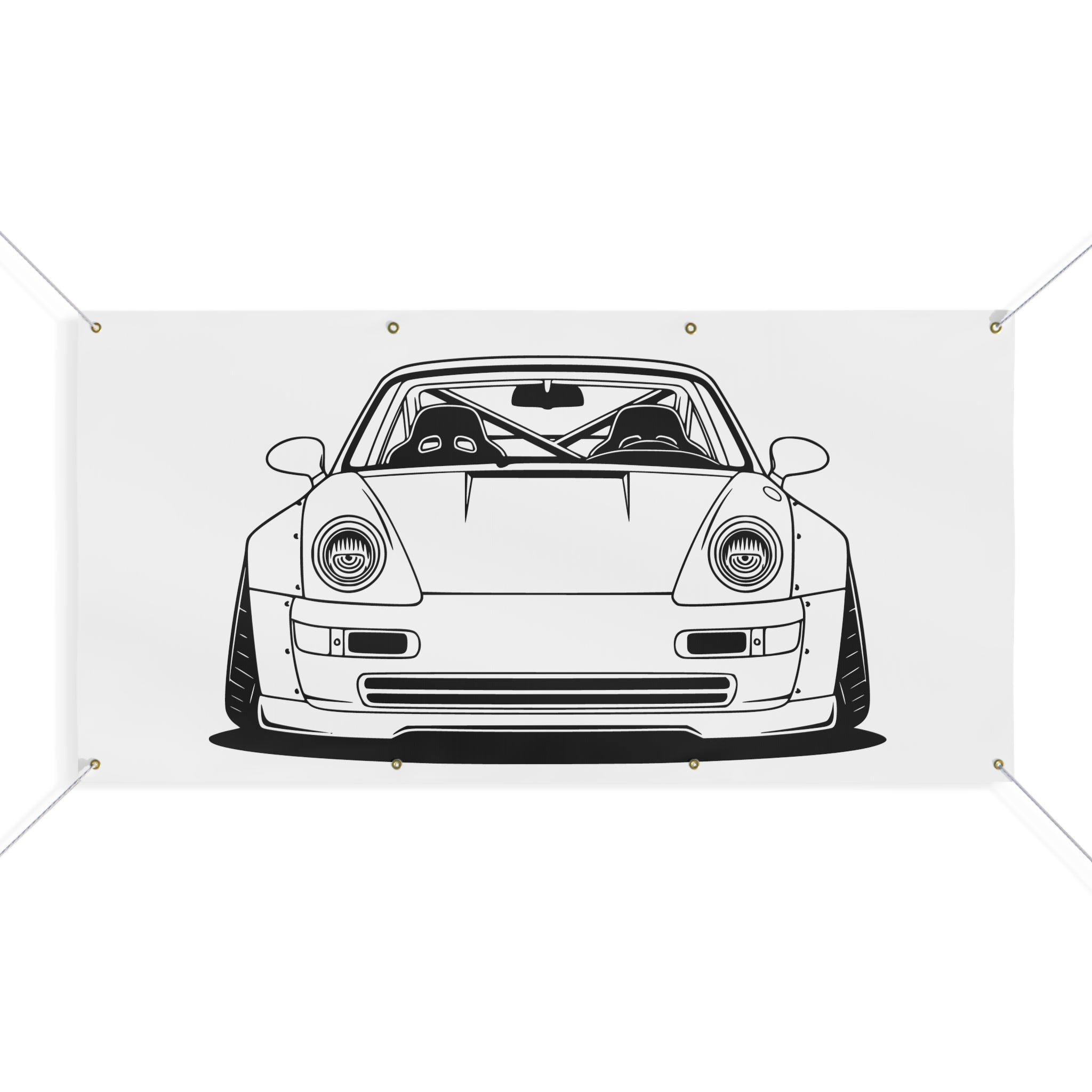 Porsche 964 Turbo Banner