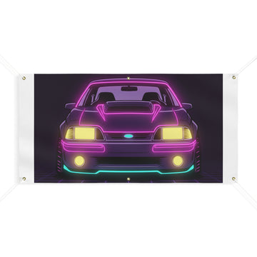 Ford Mustang Fox Body GT Banner