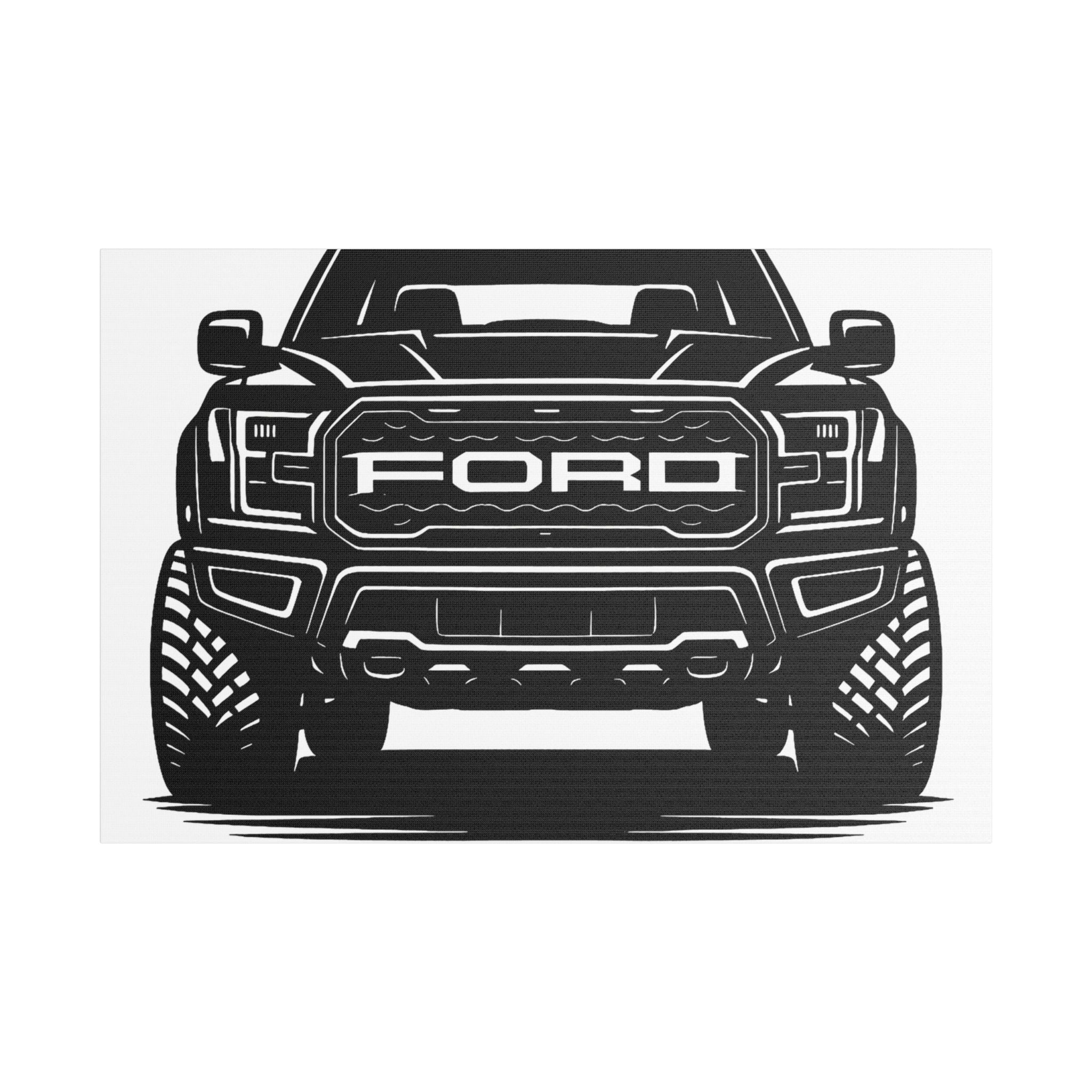 Ford Raptor (Gen 3) Canvas Wall Art