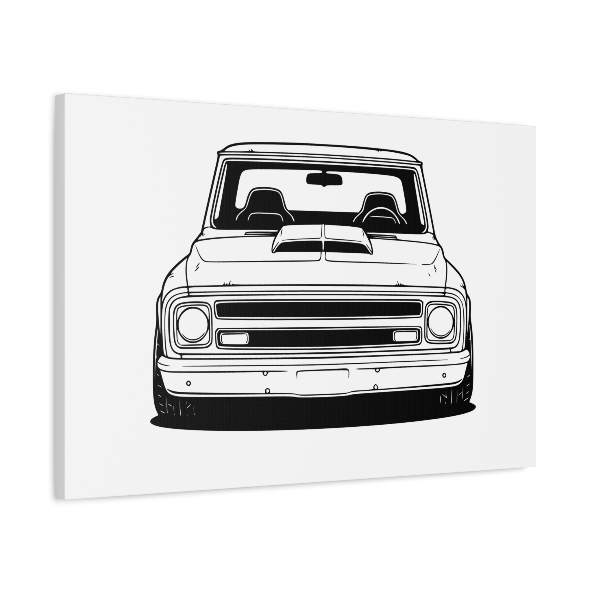 Chevy C10 Pickup (1967-72) Canvas Wall Art