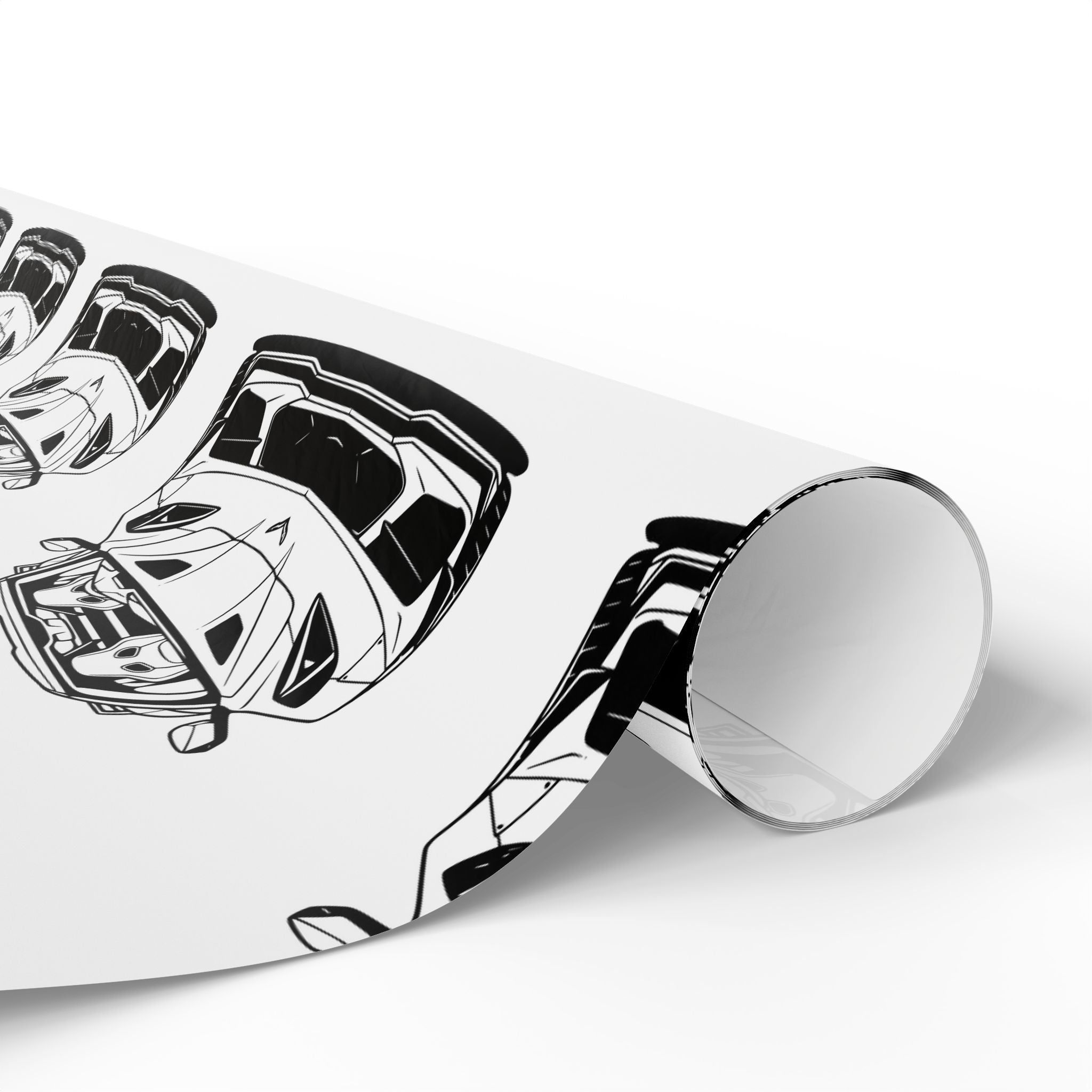 Corvette C8 (2020+) Gift Wrapping Paper