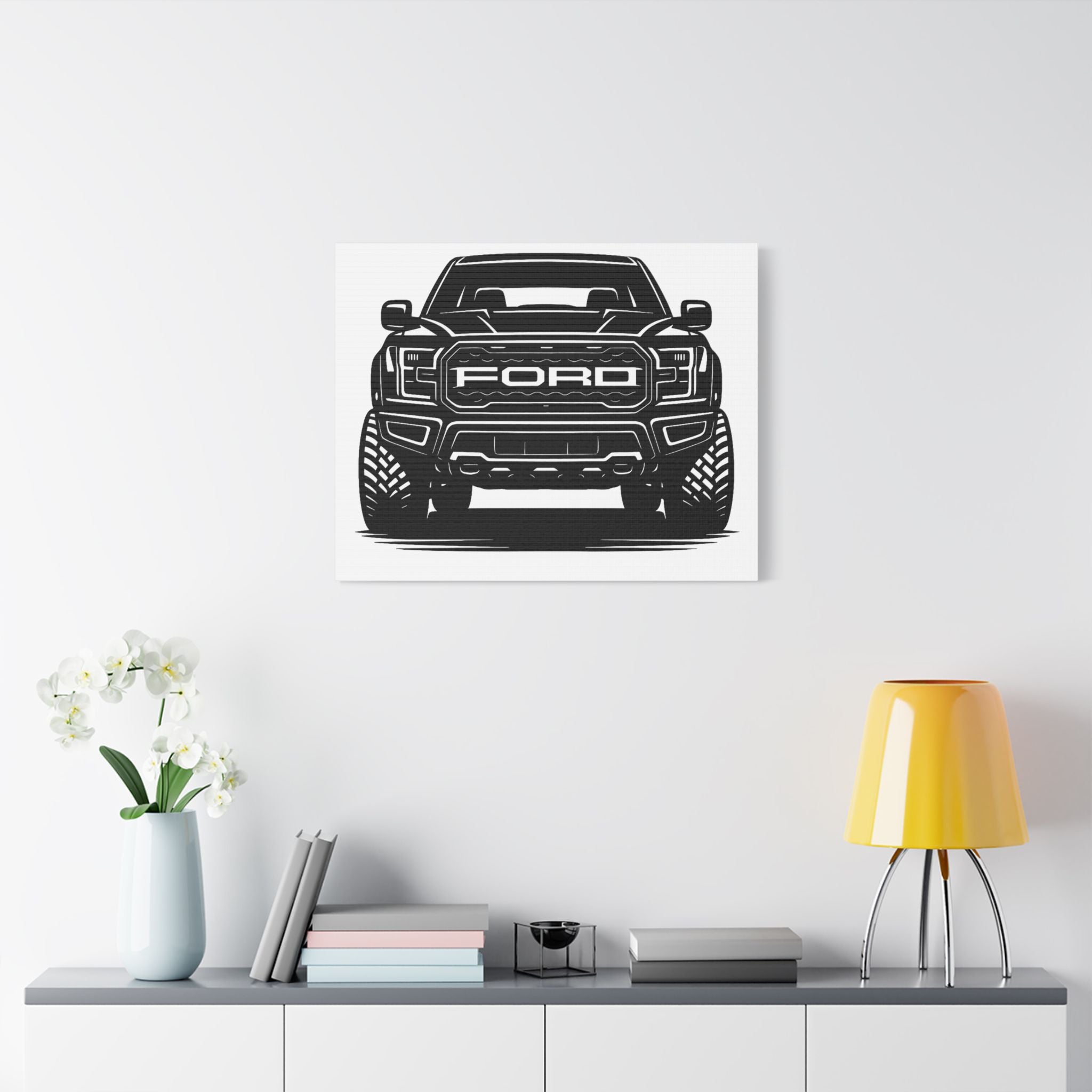 Ford Raptor (Gen 3) Canvas Wall Art