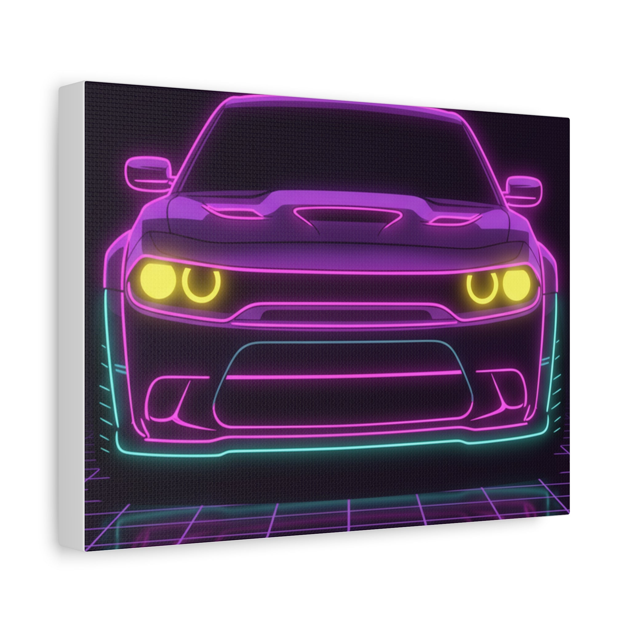 Dodge Challenger SRT Hellcat Canvas Wall Art