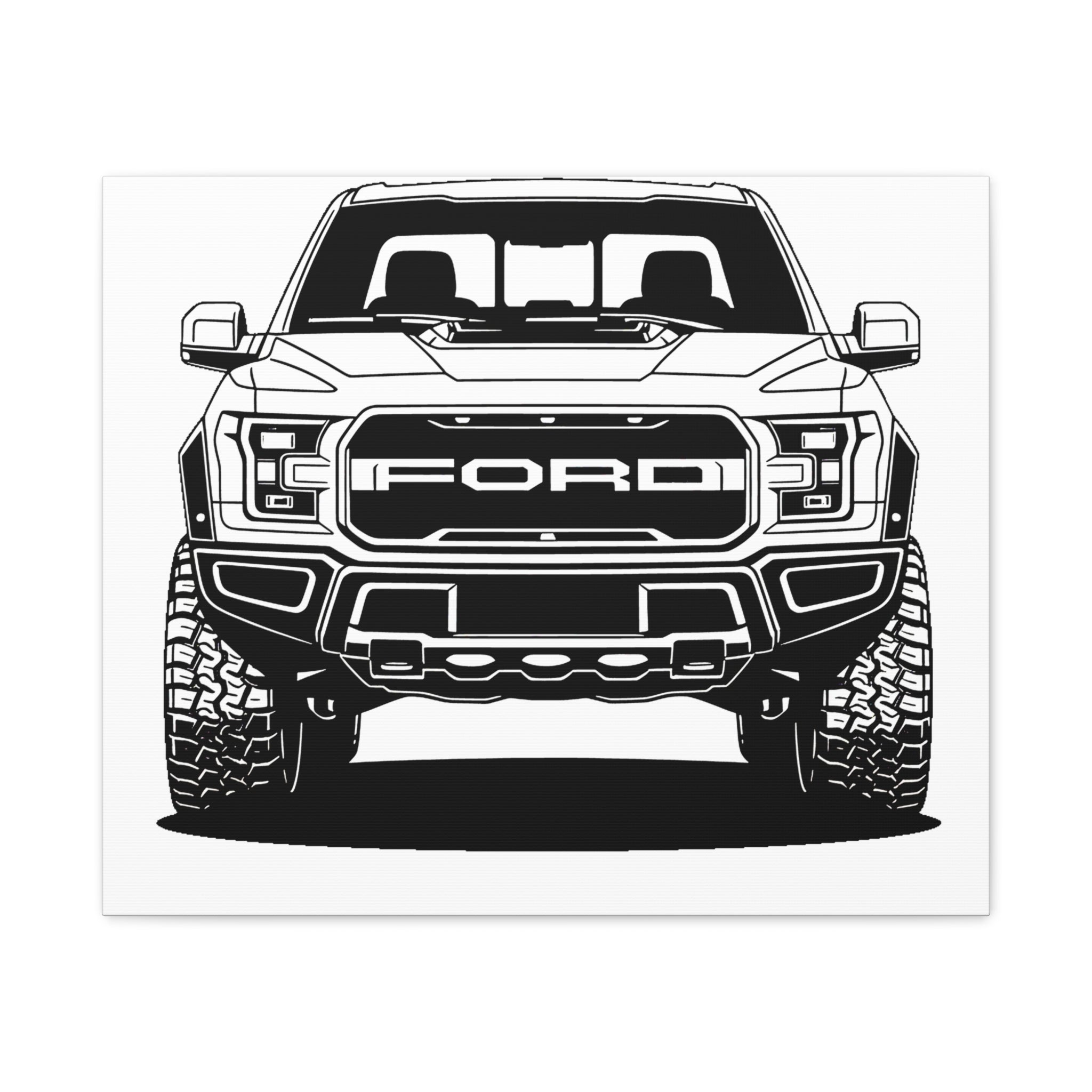 Ford F-150 Raptor Gen 2 Canvas Wall Art