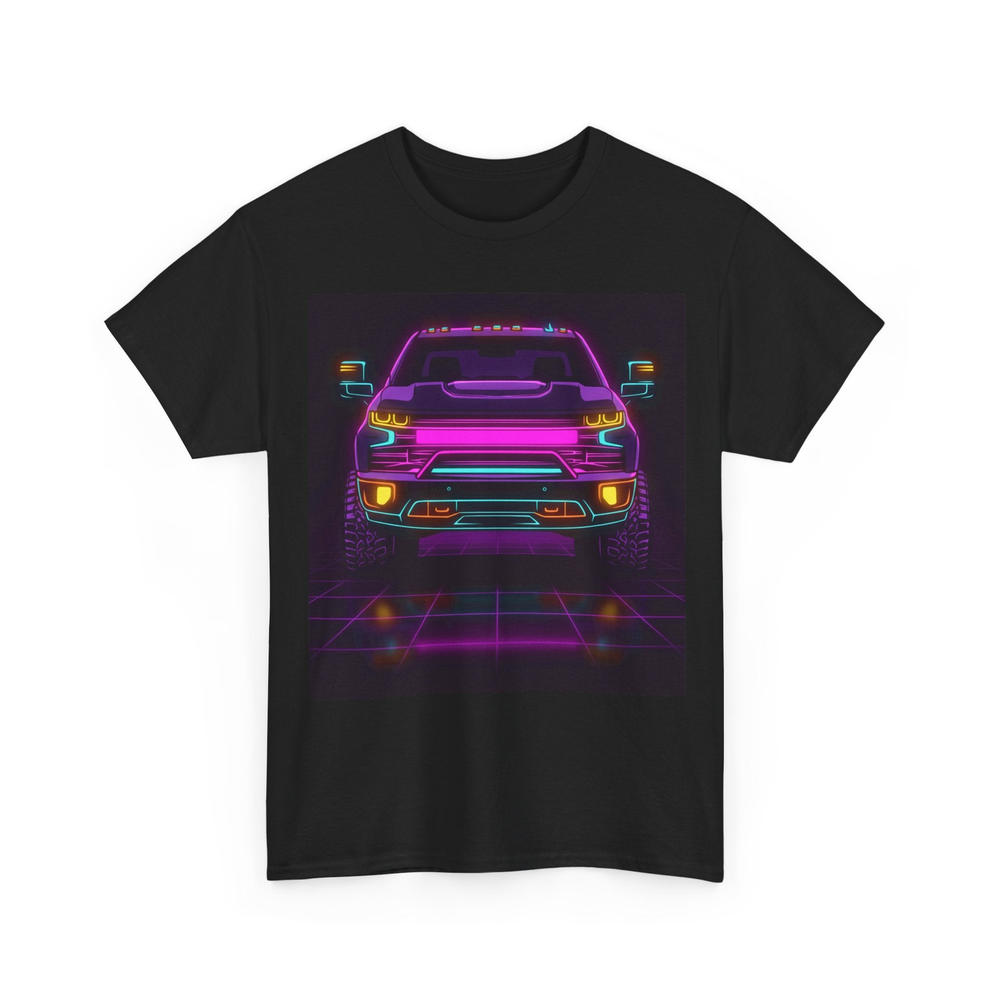 Chevy Silverado Trail Boss (2019+) Neon Synthwave Unisex Tee