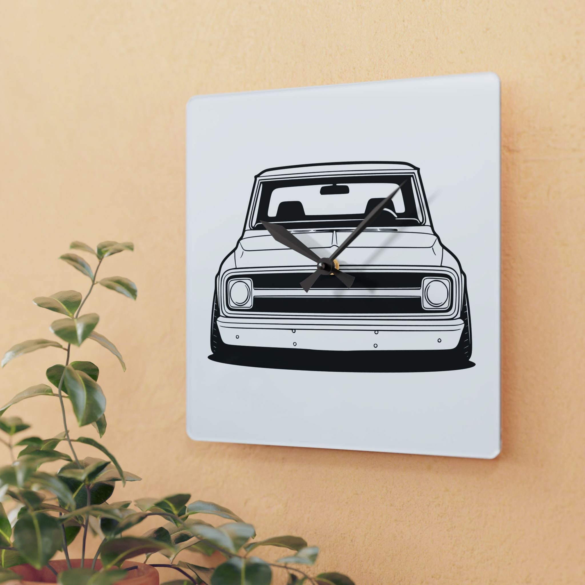 Chevy C10 Pickup (1967-72) Pro-Touring Wall Clock
