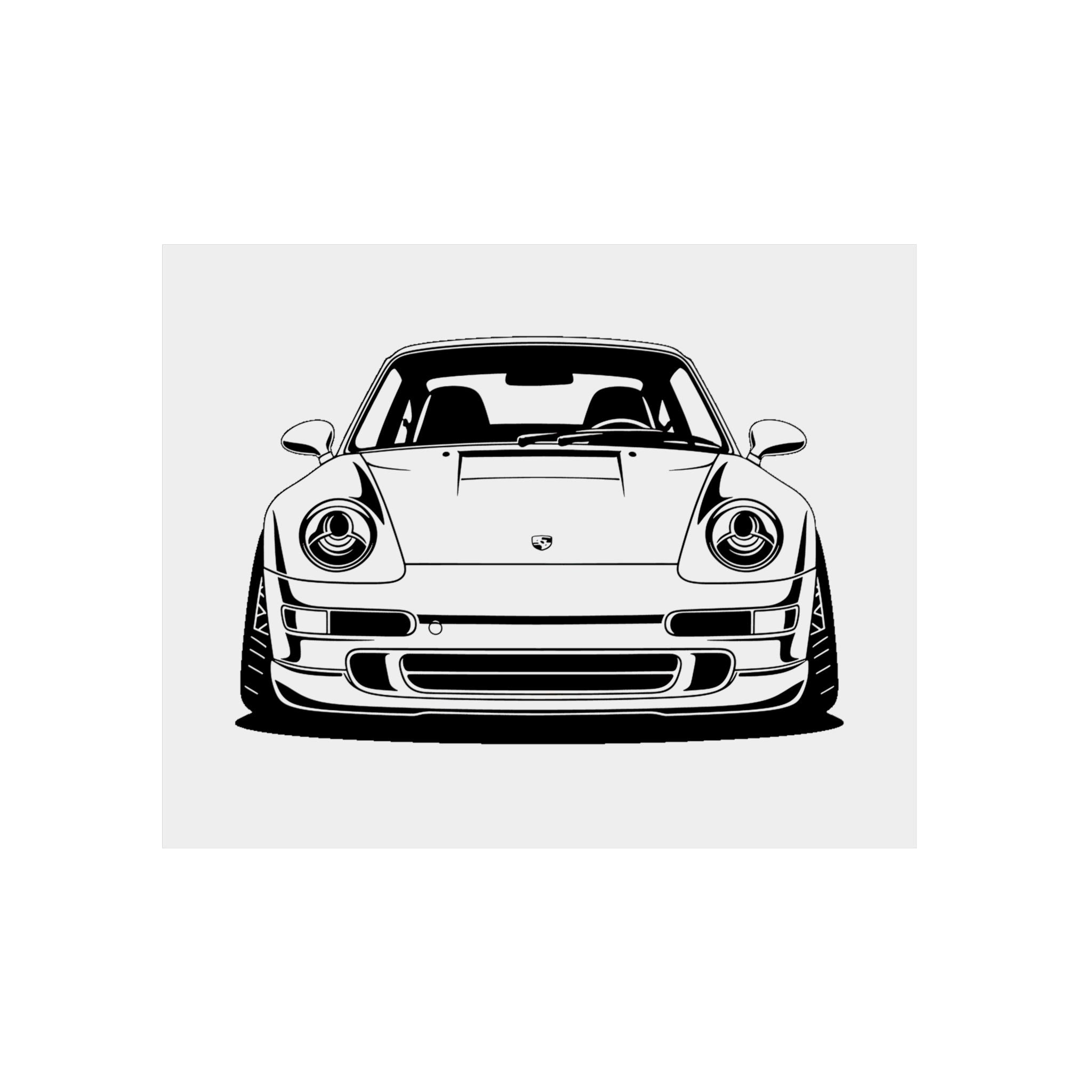 Porsche 911 (993) Metal Wall Sign
