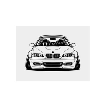 BMW E46 M3 (2000-06) Metal Wall Sign