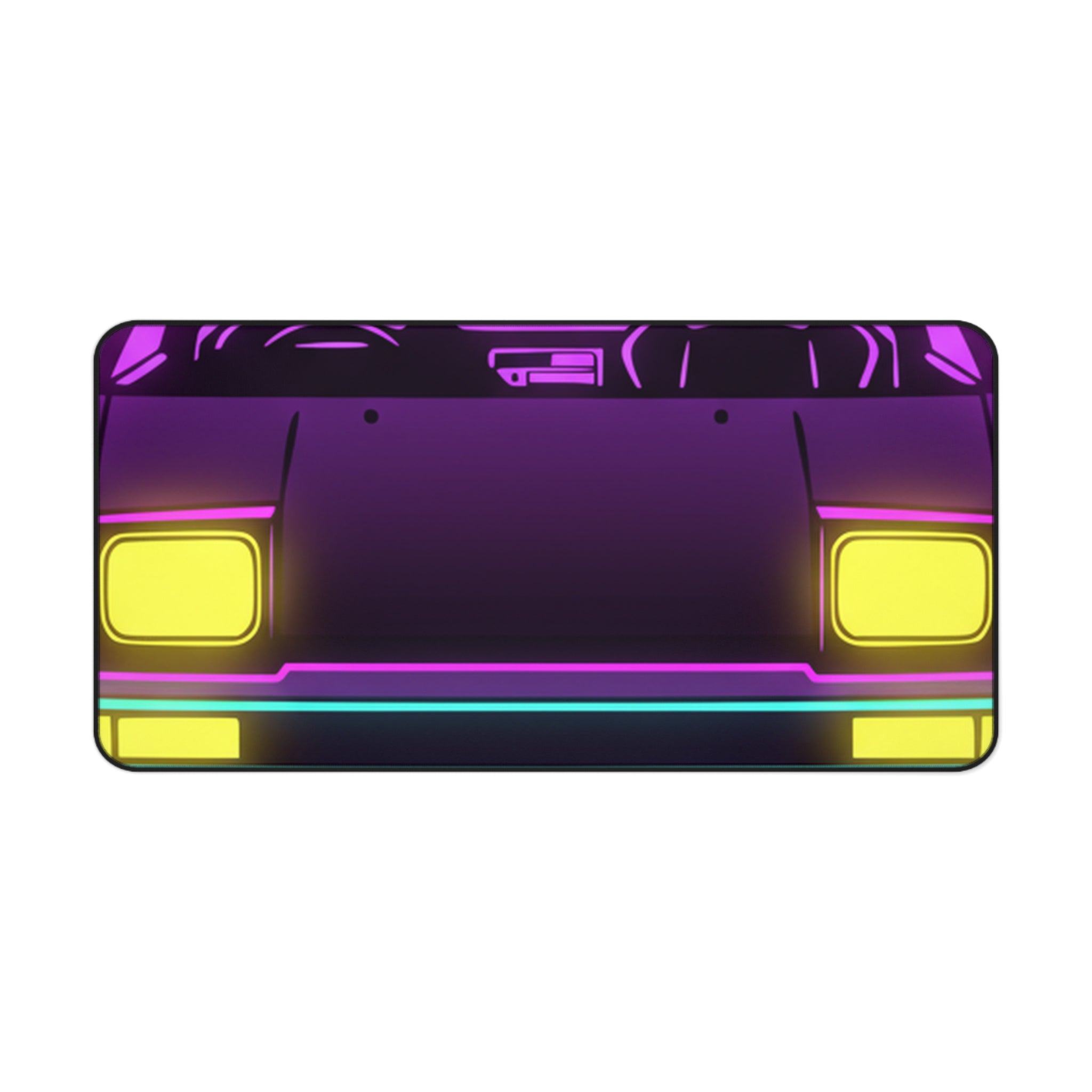 Toyota AE86 (1983-87) Neon Synthwave Desk Mat