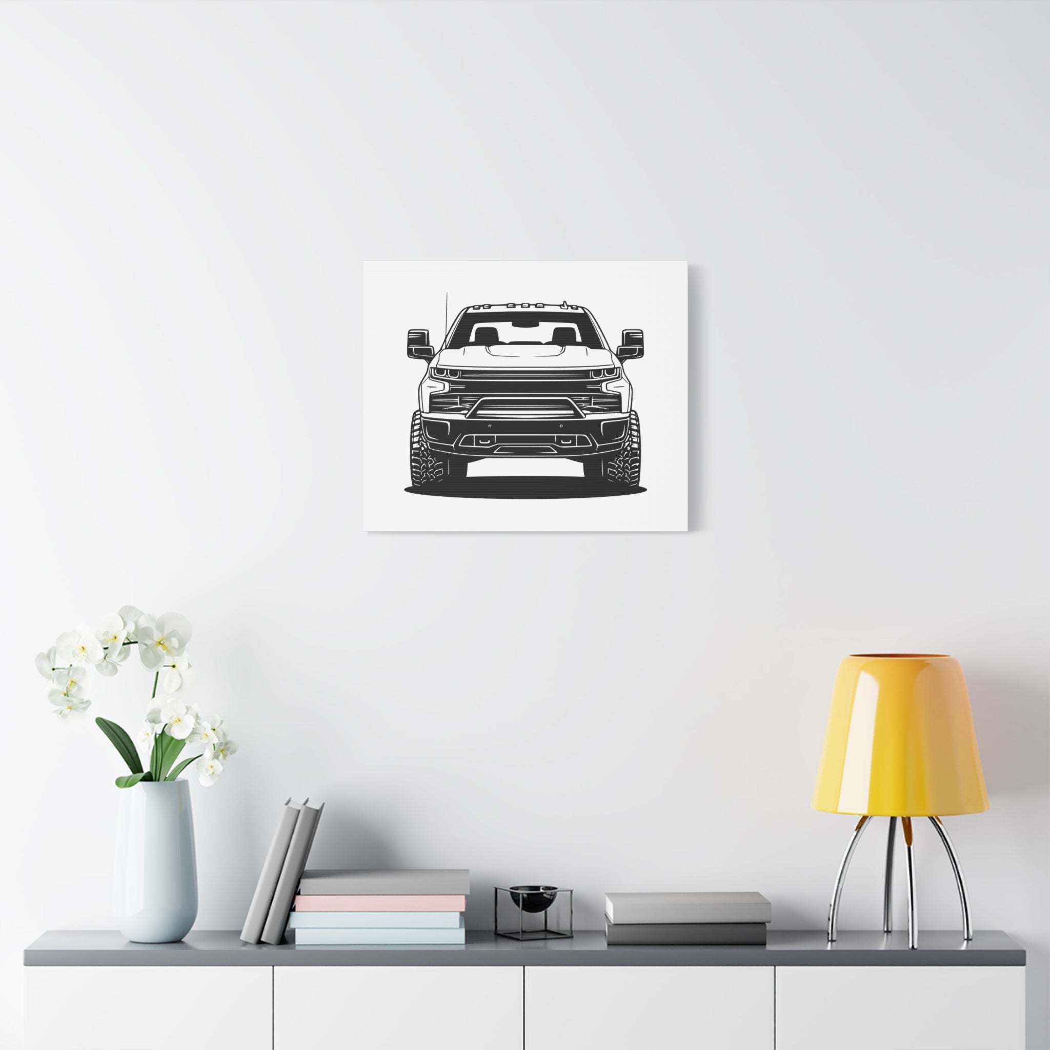 Chevy Silverado Trail Boss (2019+) Canvas Wall Art