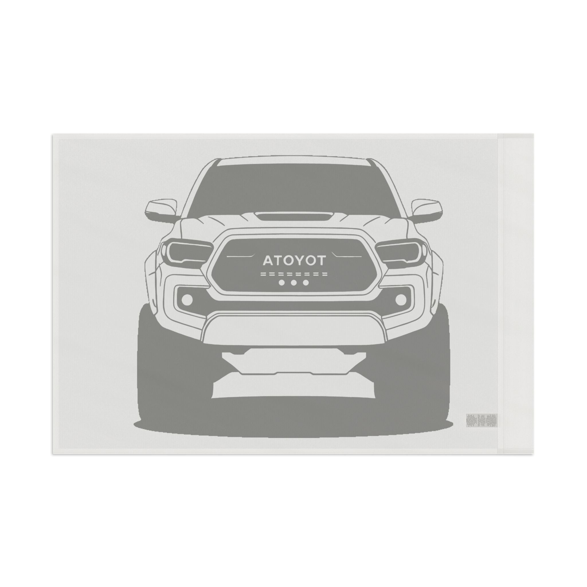 Toyota Tacoma TRD Pro Garage Flag