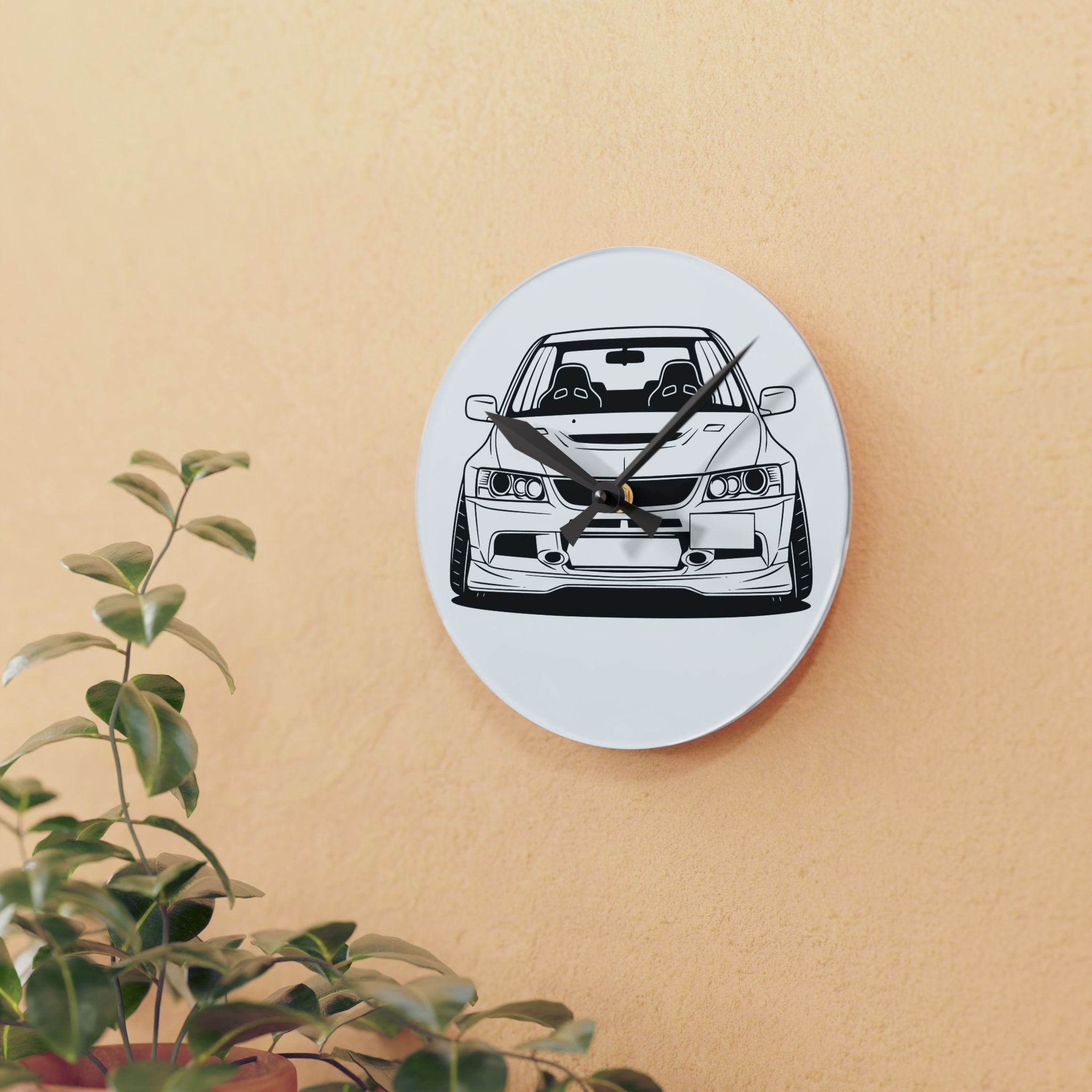 Mitsubishi Evo IX (2005-07) Wall Clock
