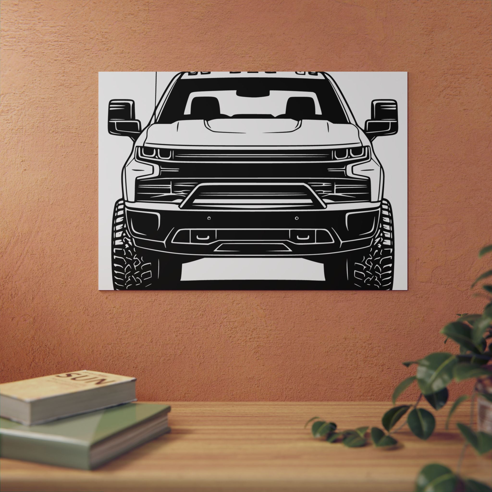 Chevy Silverado Trail Boss (2019+) Metal Wall Sign