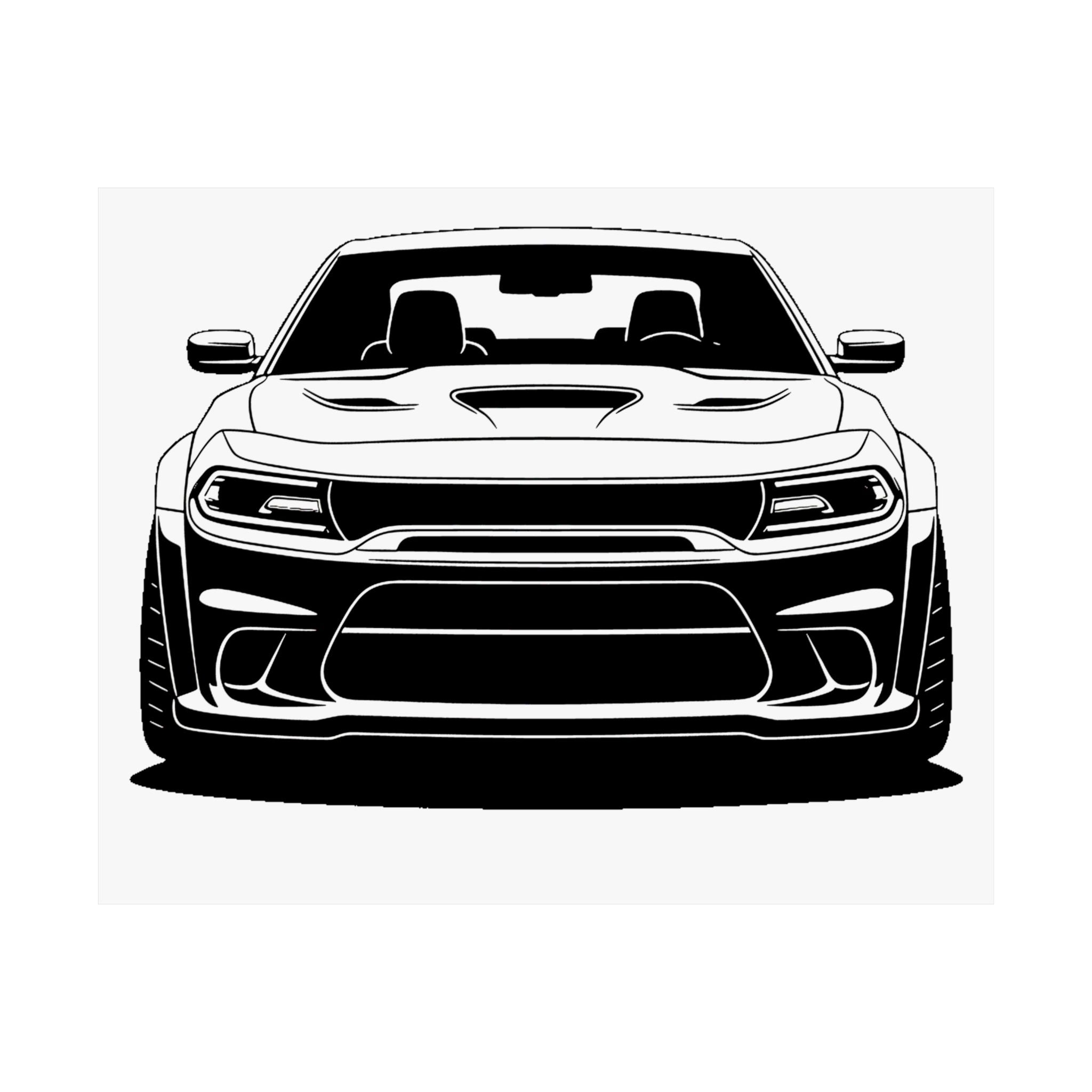 Dodge Challenger SRT Hellcat Poster