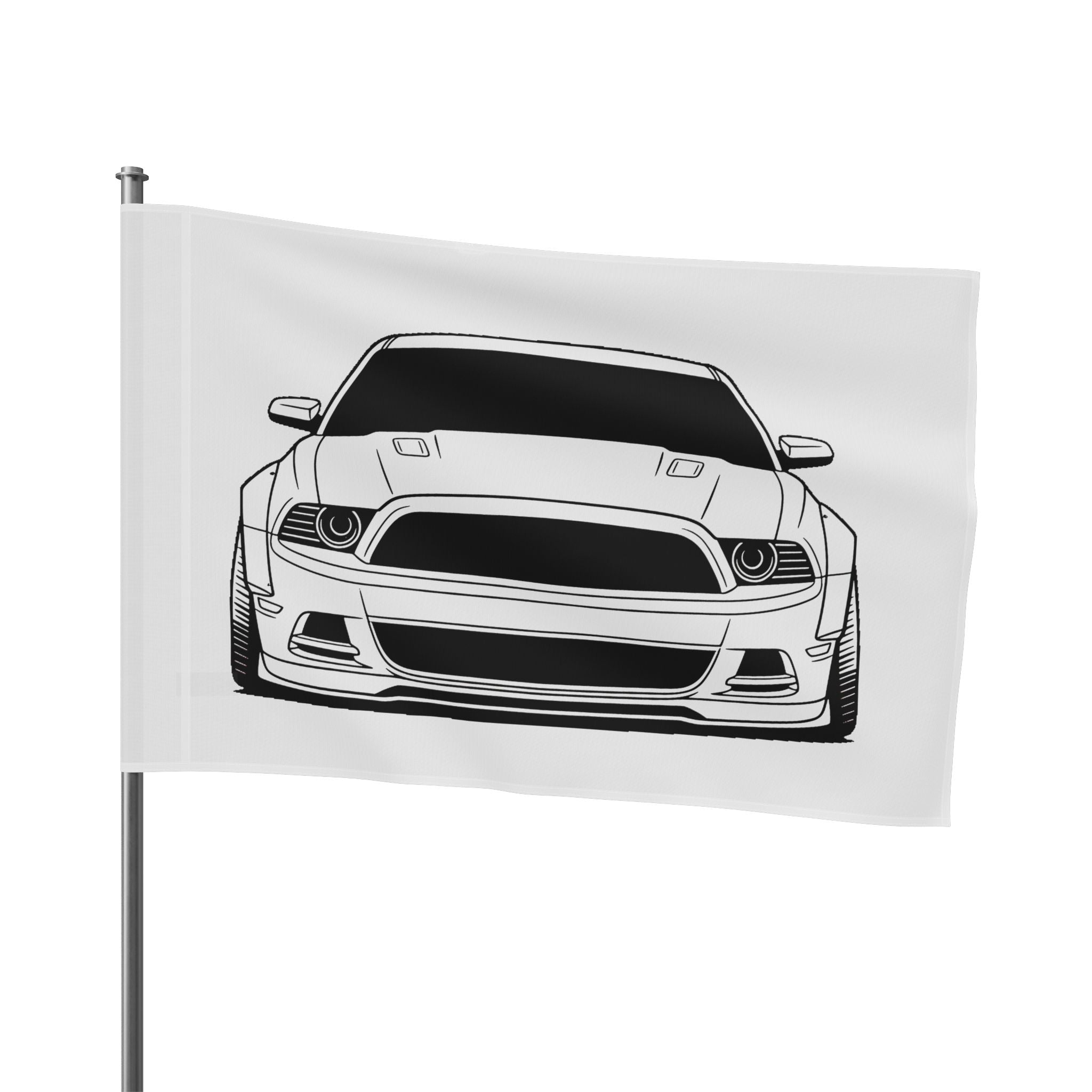 Ford Mustang GT (S197) Garage Flag