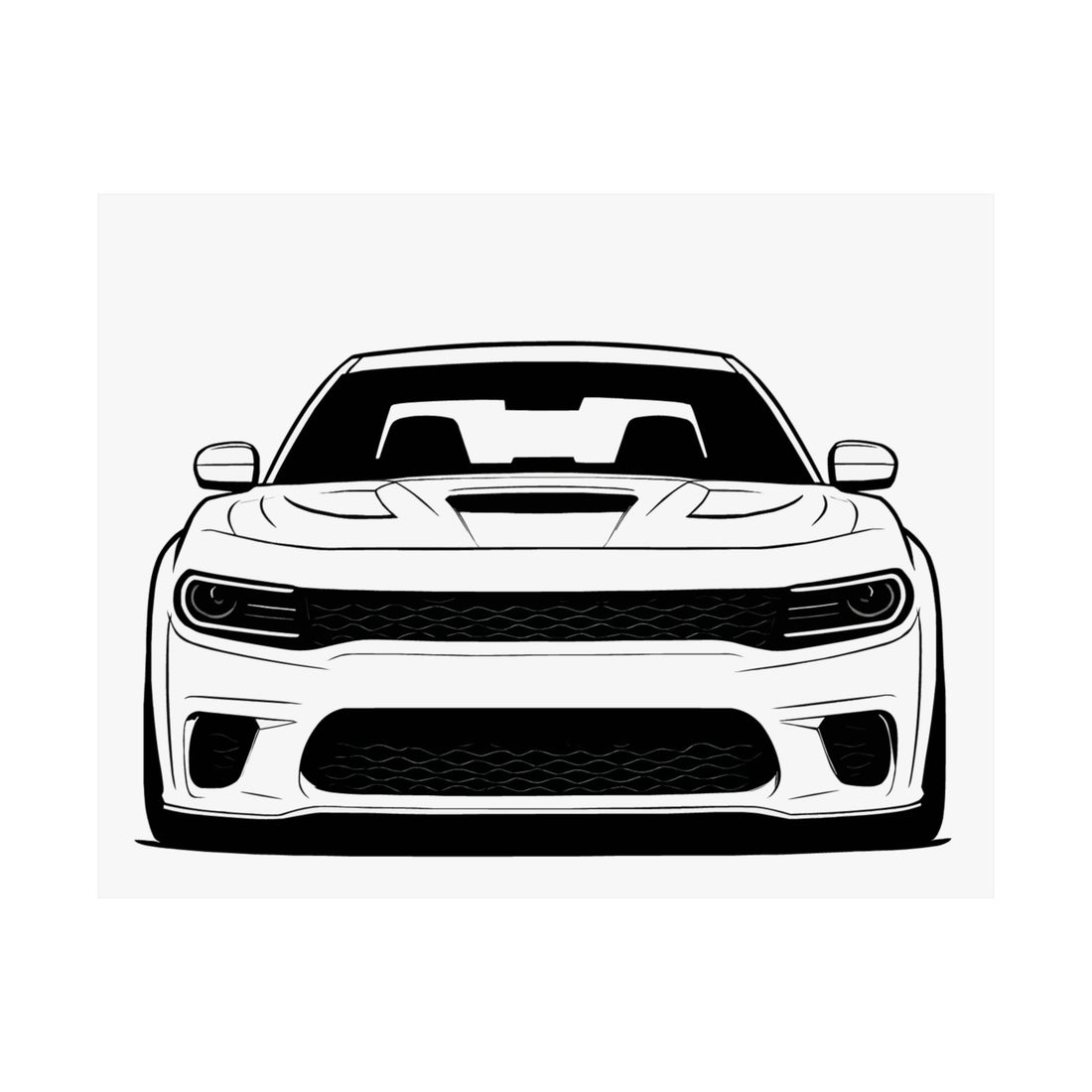 Dodge Charger SRT Hellcat Poster