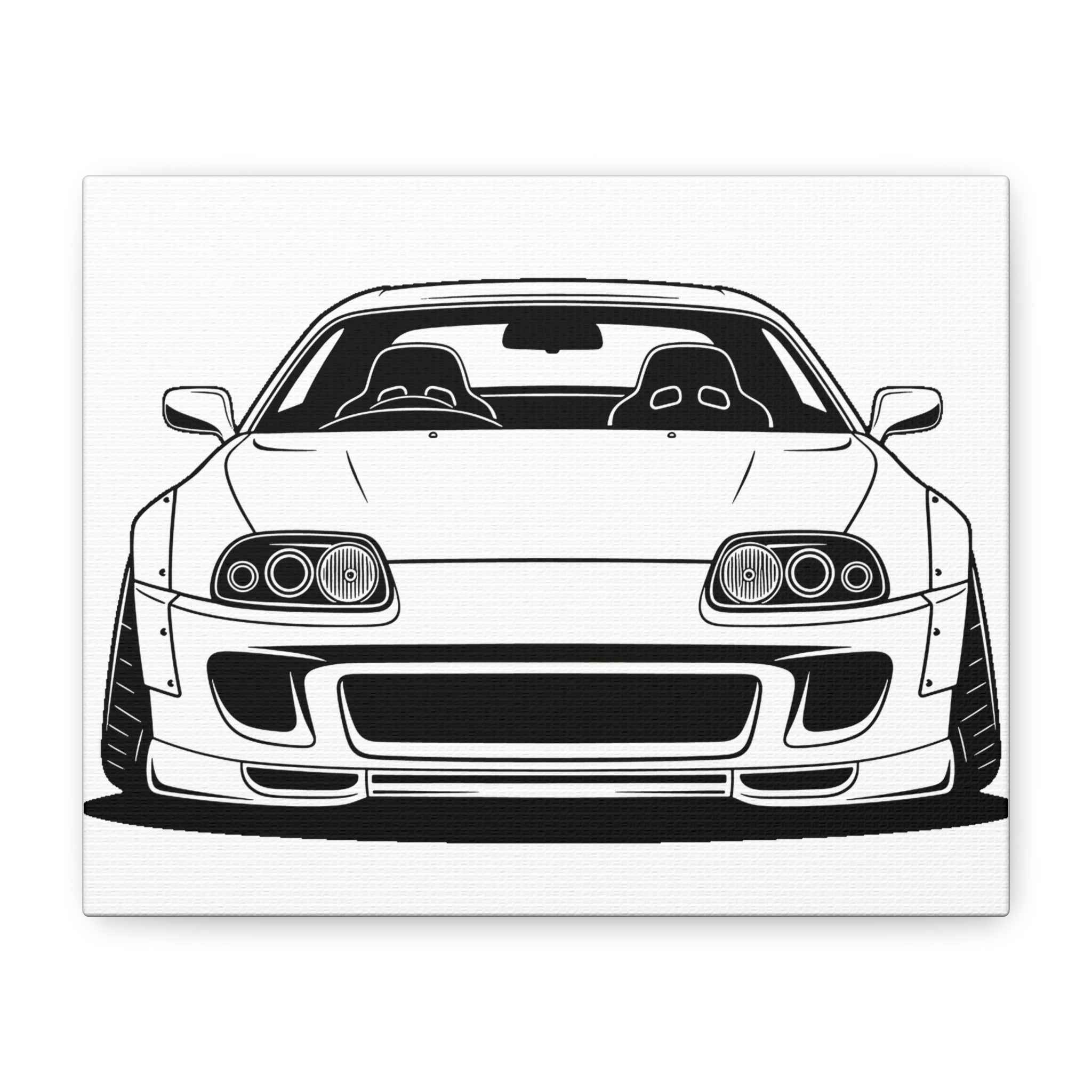 Toyota Supra MK4 Canvas Wall Art