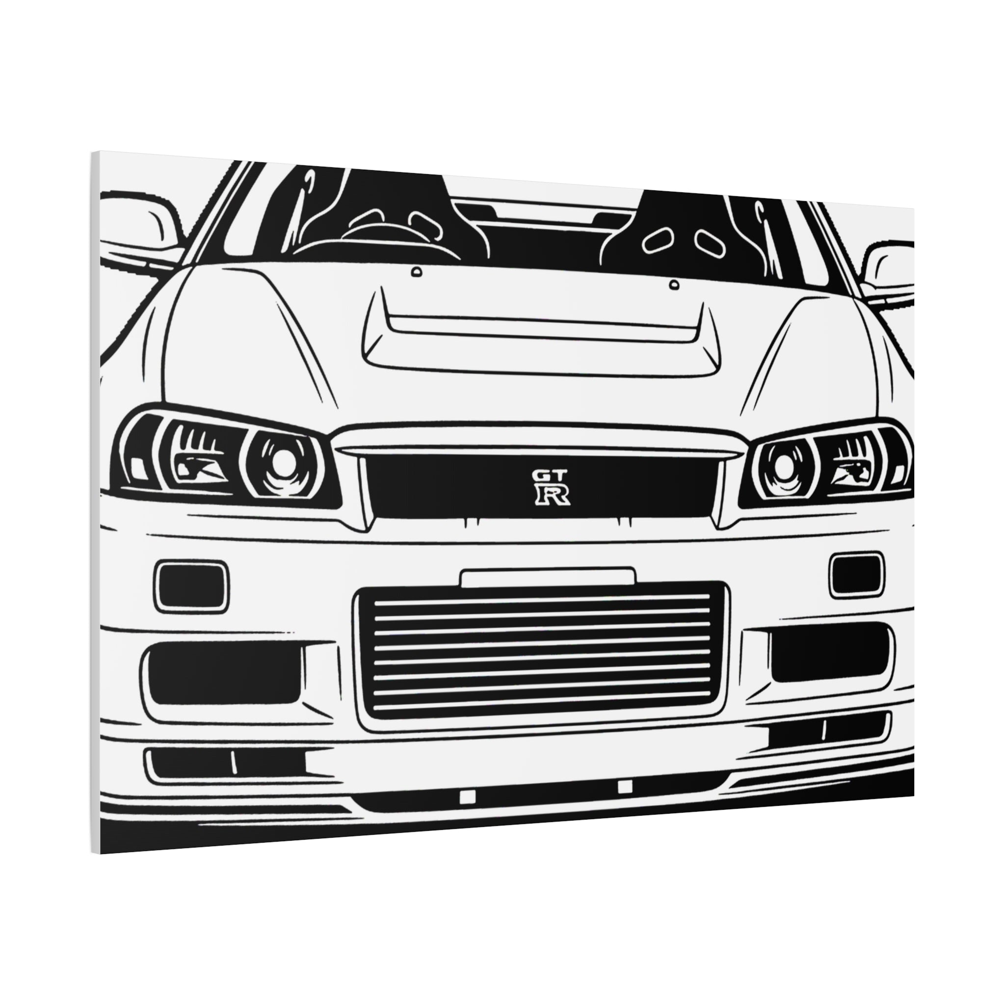 Nissan GT-R Canvas Wall Art
