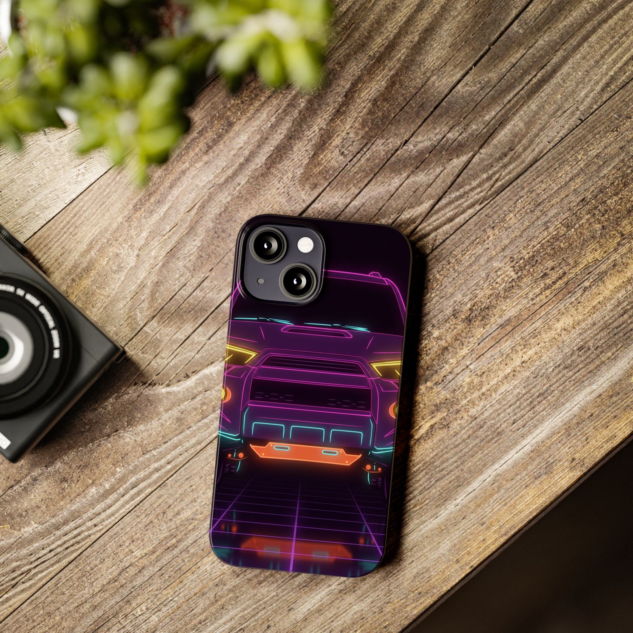 Toyota 4Runner TRD Pro Neon Synthwave Phone Case
