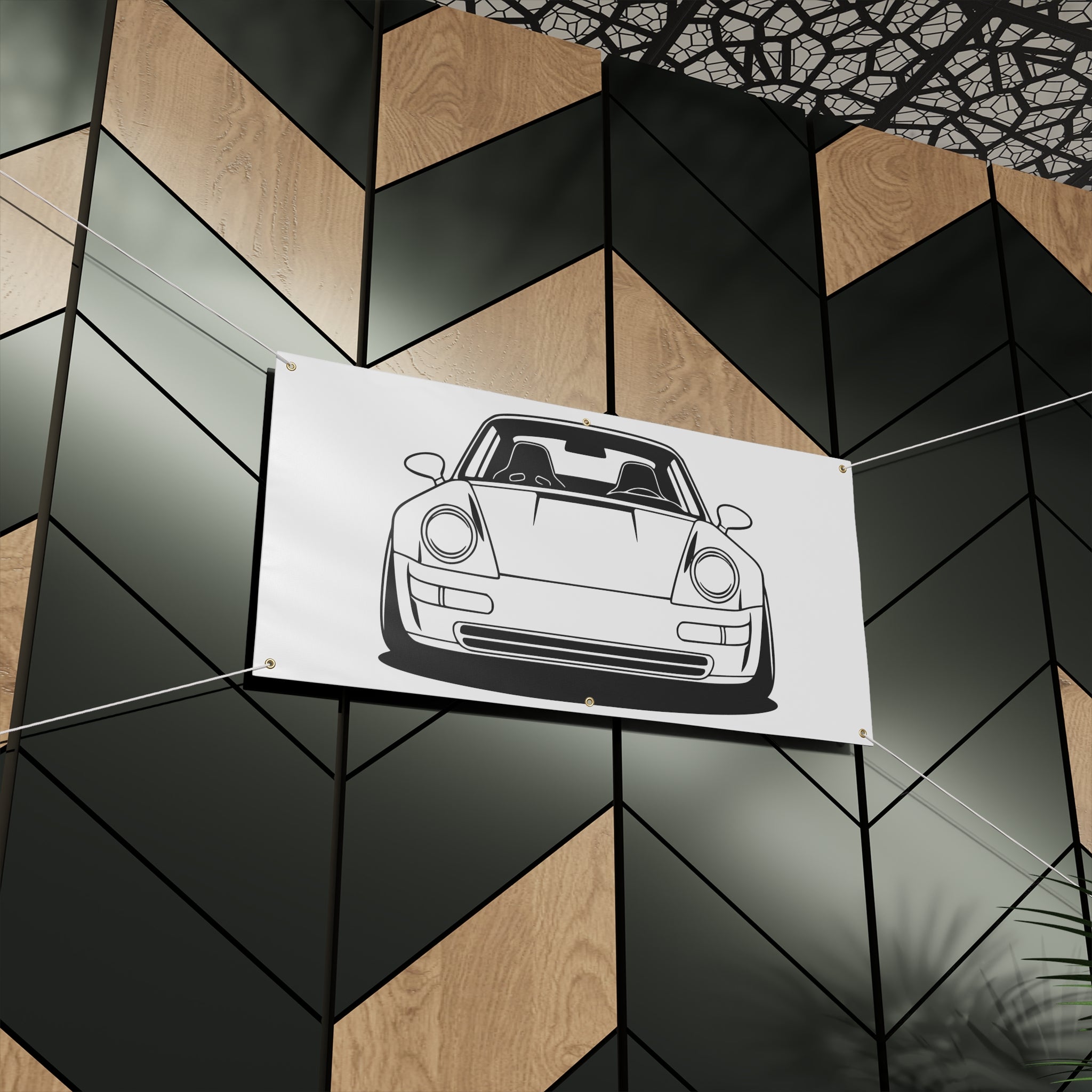 Porsche 964 Singer Banner