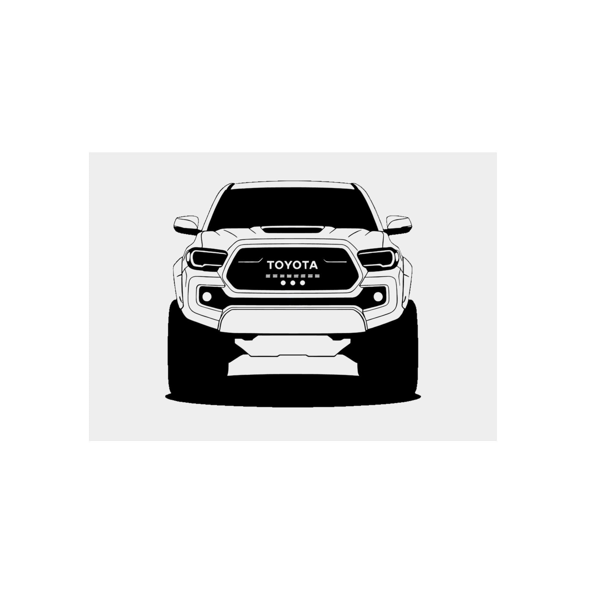 Toyota Tacoma TRD Pro Metal Wall Sign
