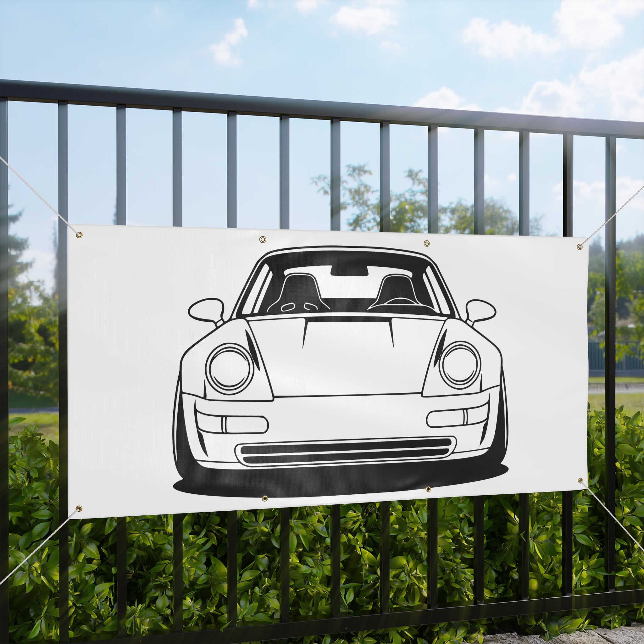 Porsche 964 Singer Banner