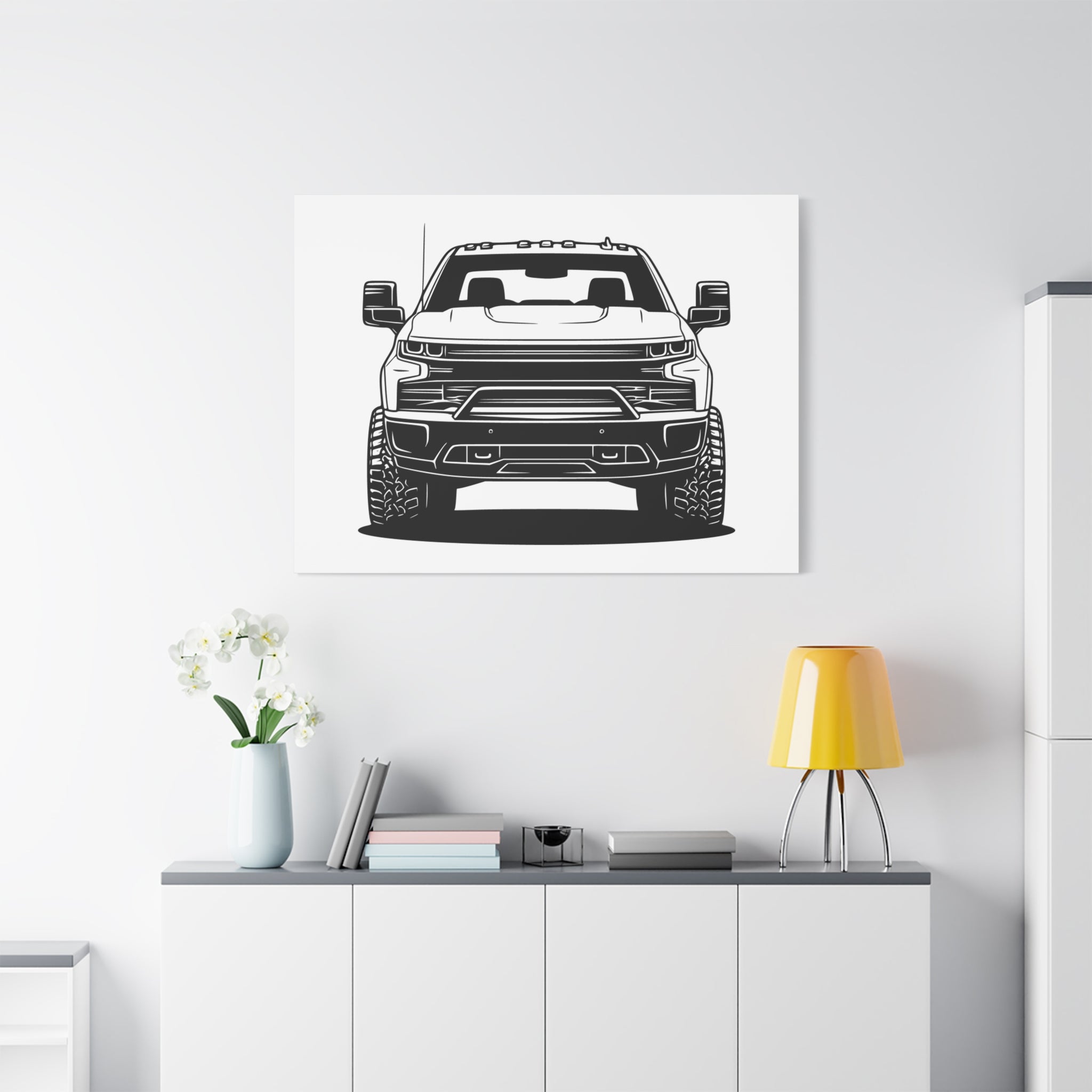 Chevy Silverado Trail Boss (2019+) Canvas Wall Art