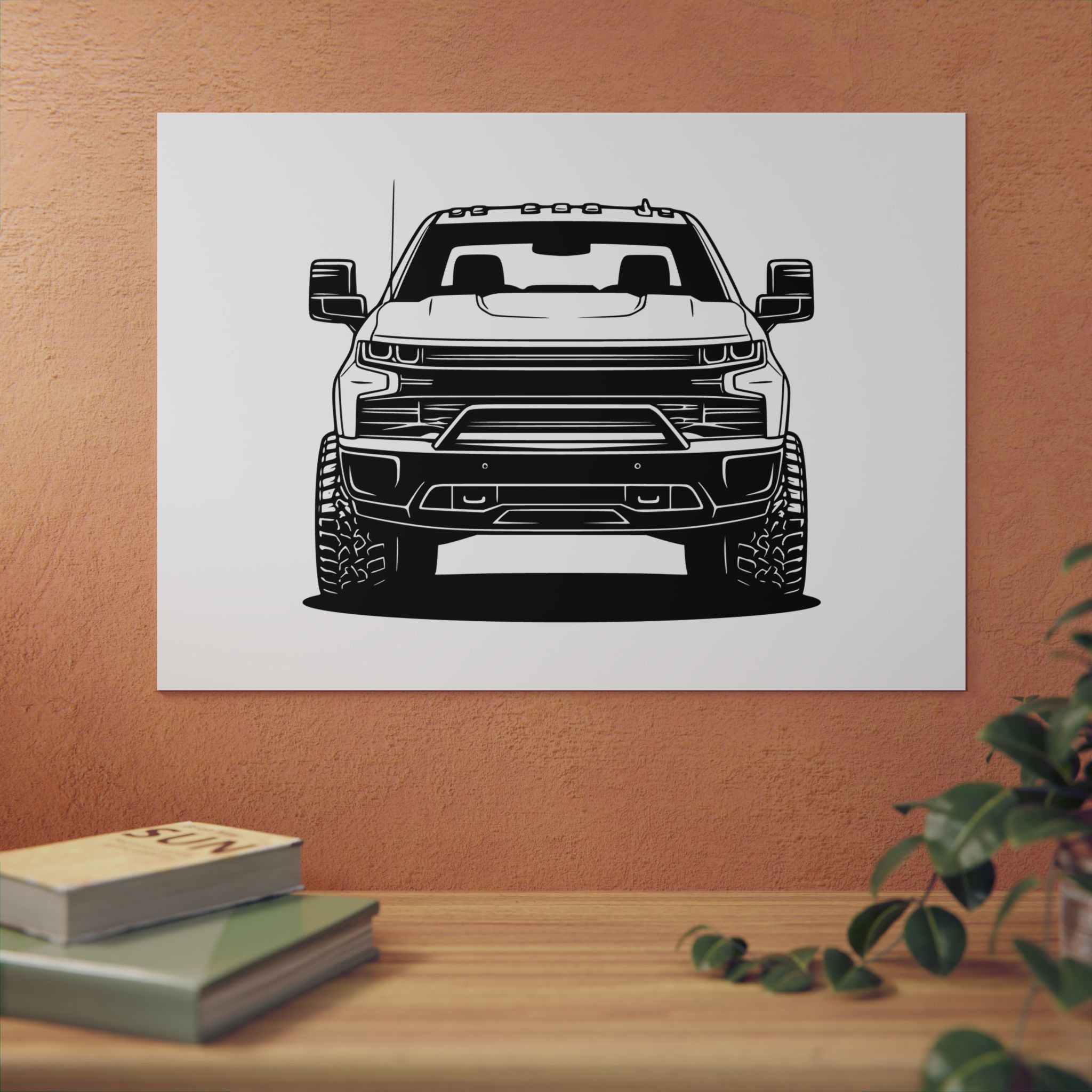 Chevy Silverado Trail Boss (2019+) Metal Wall Sign