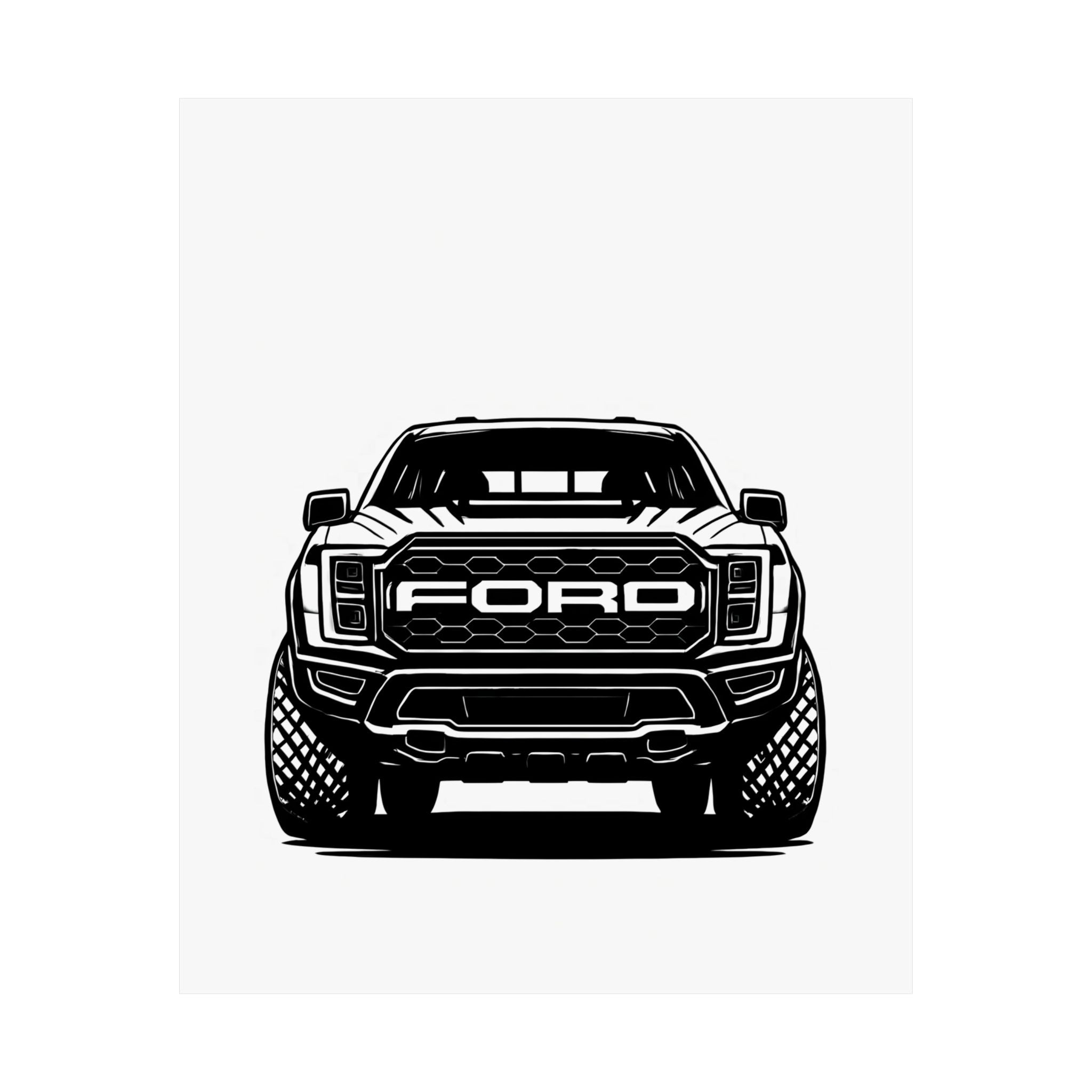 Ford F150 Raptor Gen 3 Print